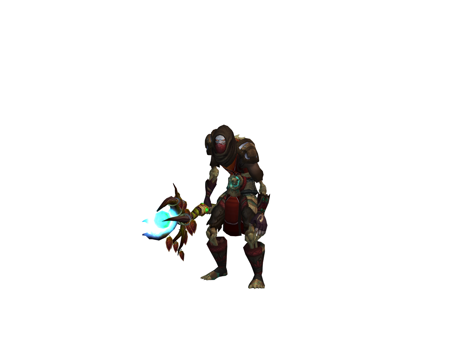 Rakvarik 3D character render