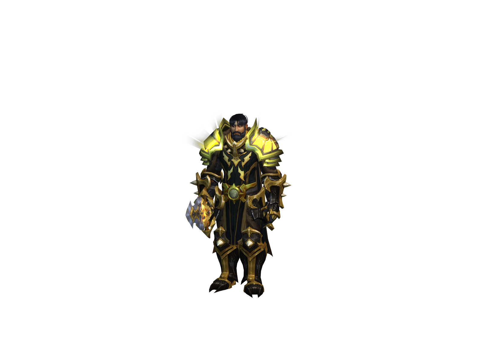 Manür 3D character render