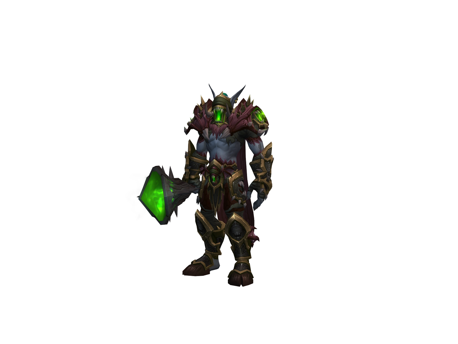 Zorict 3D character render