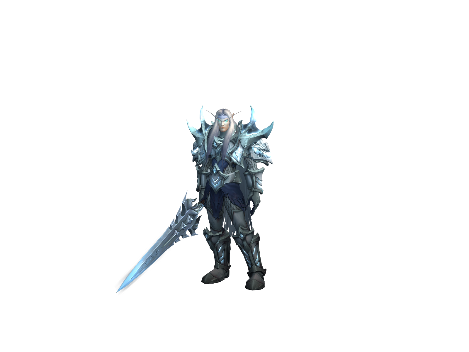 Ziraiel 3D character render