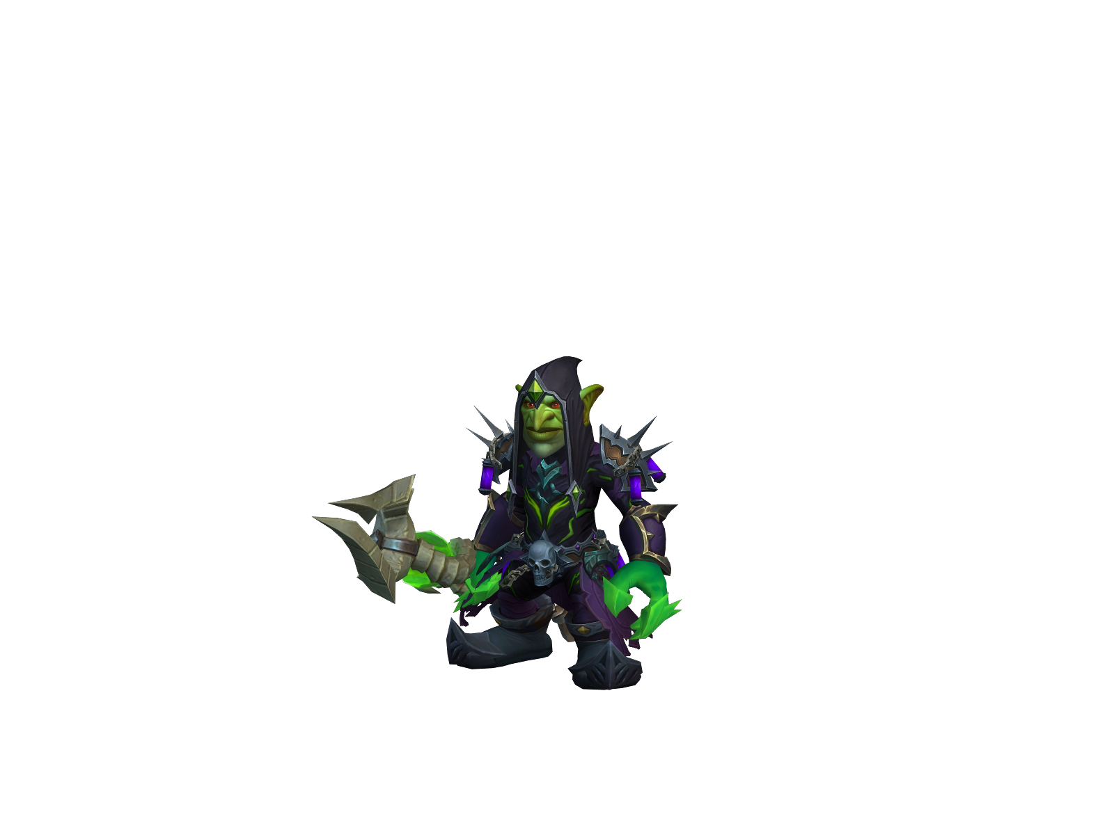 Flaquim 3D character render