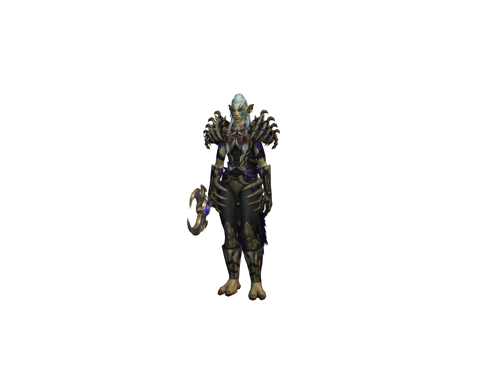 Floraly 3D character render