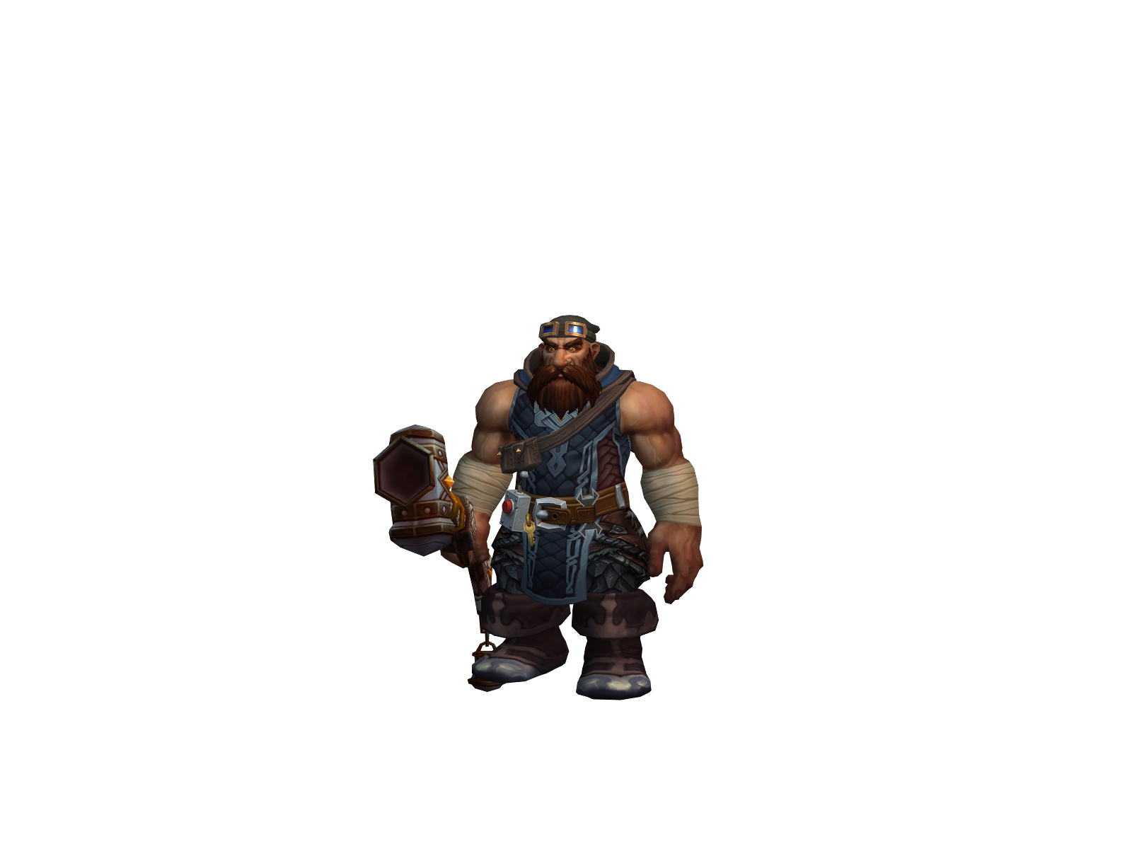 Thuradín 3D character render