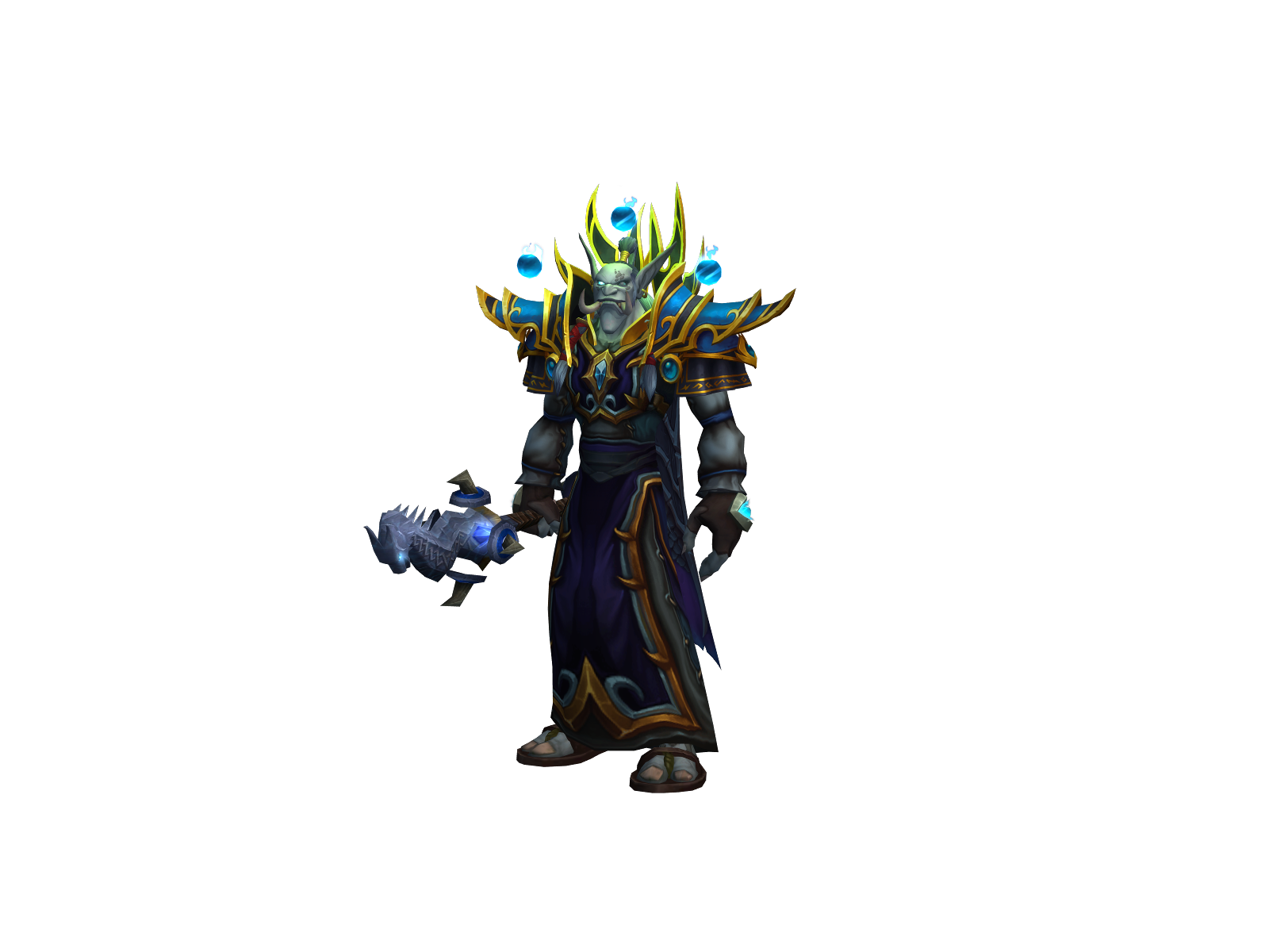Netherios 3D character render