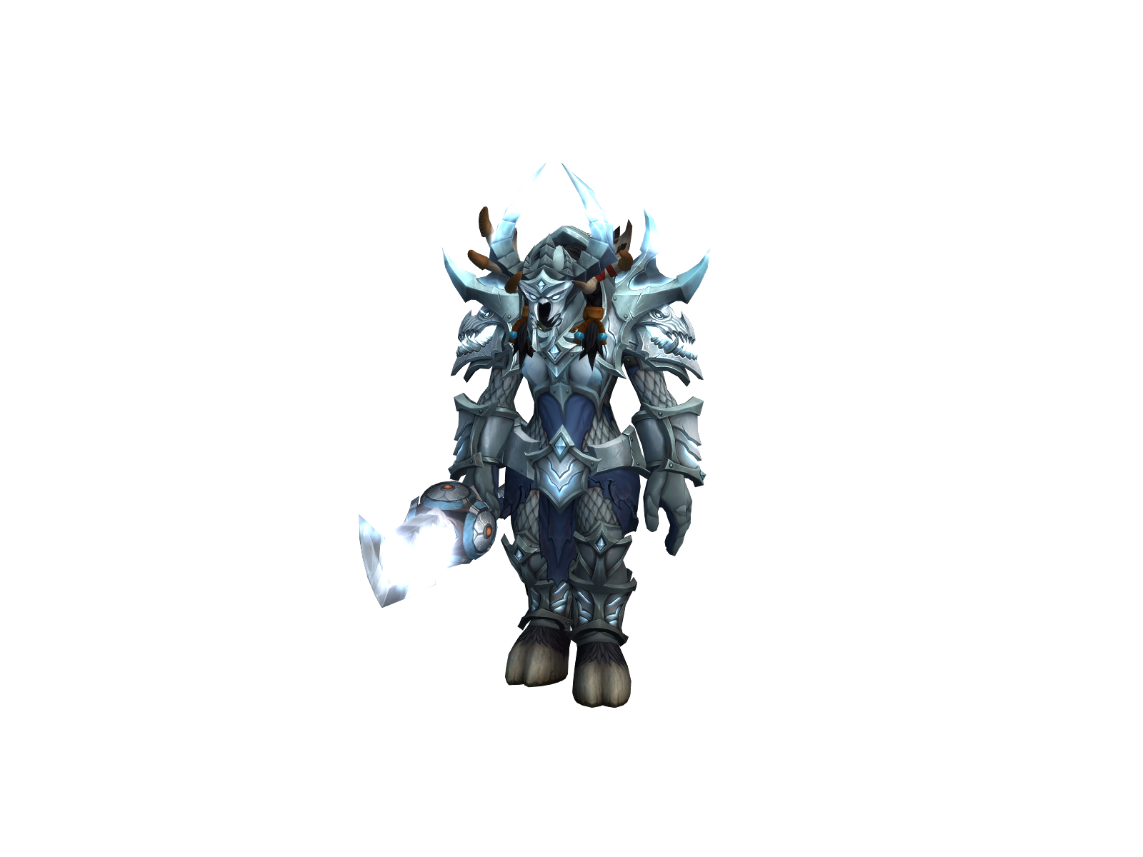 Maludk 3D character render