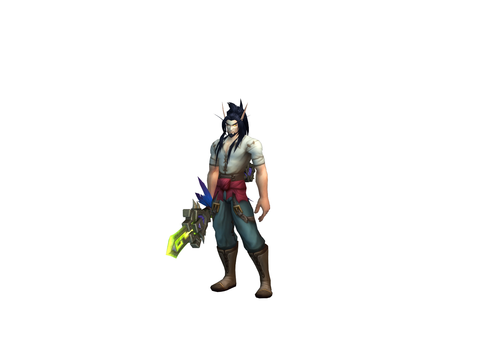 Ágon 3D character render