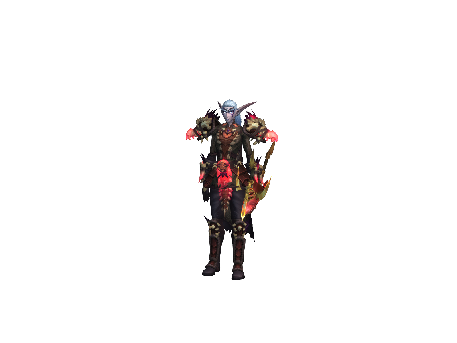 Siglind 3D character render