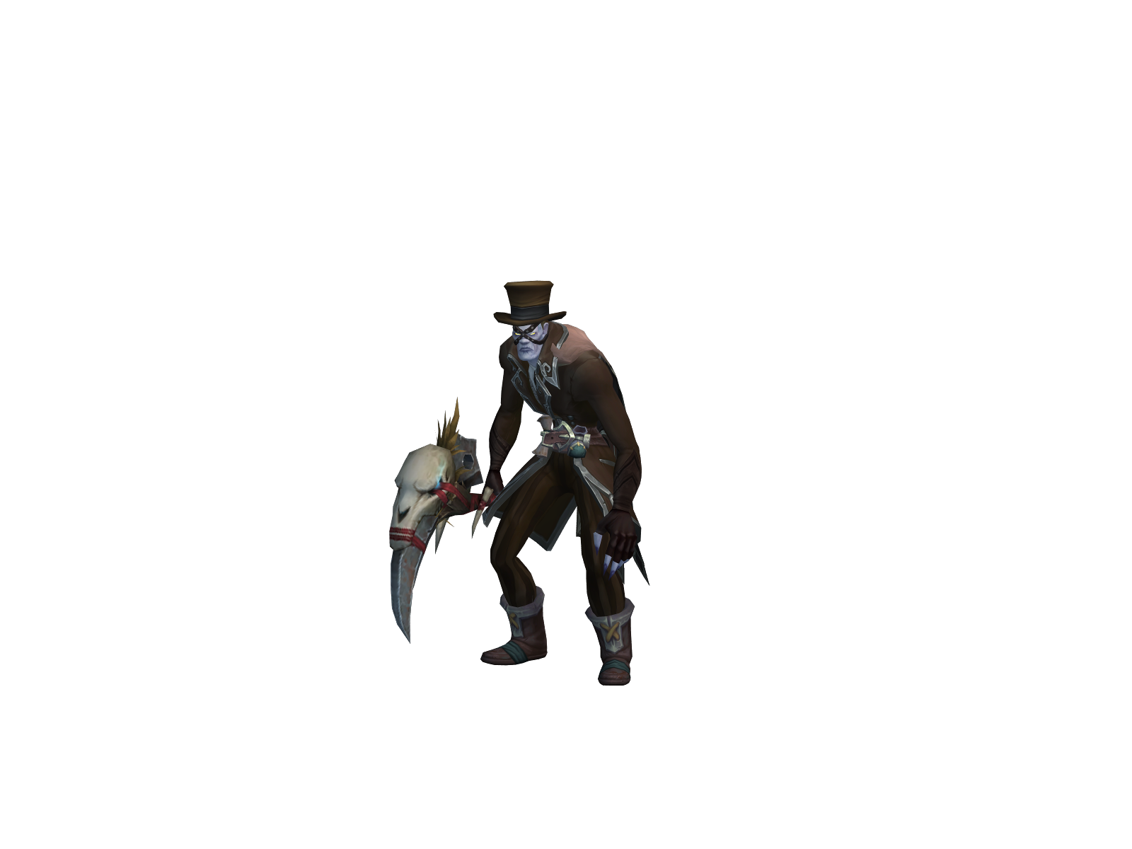 Painless 3D character render