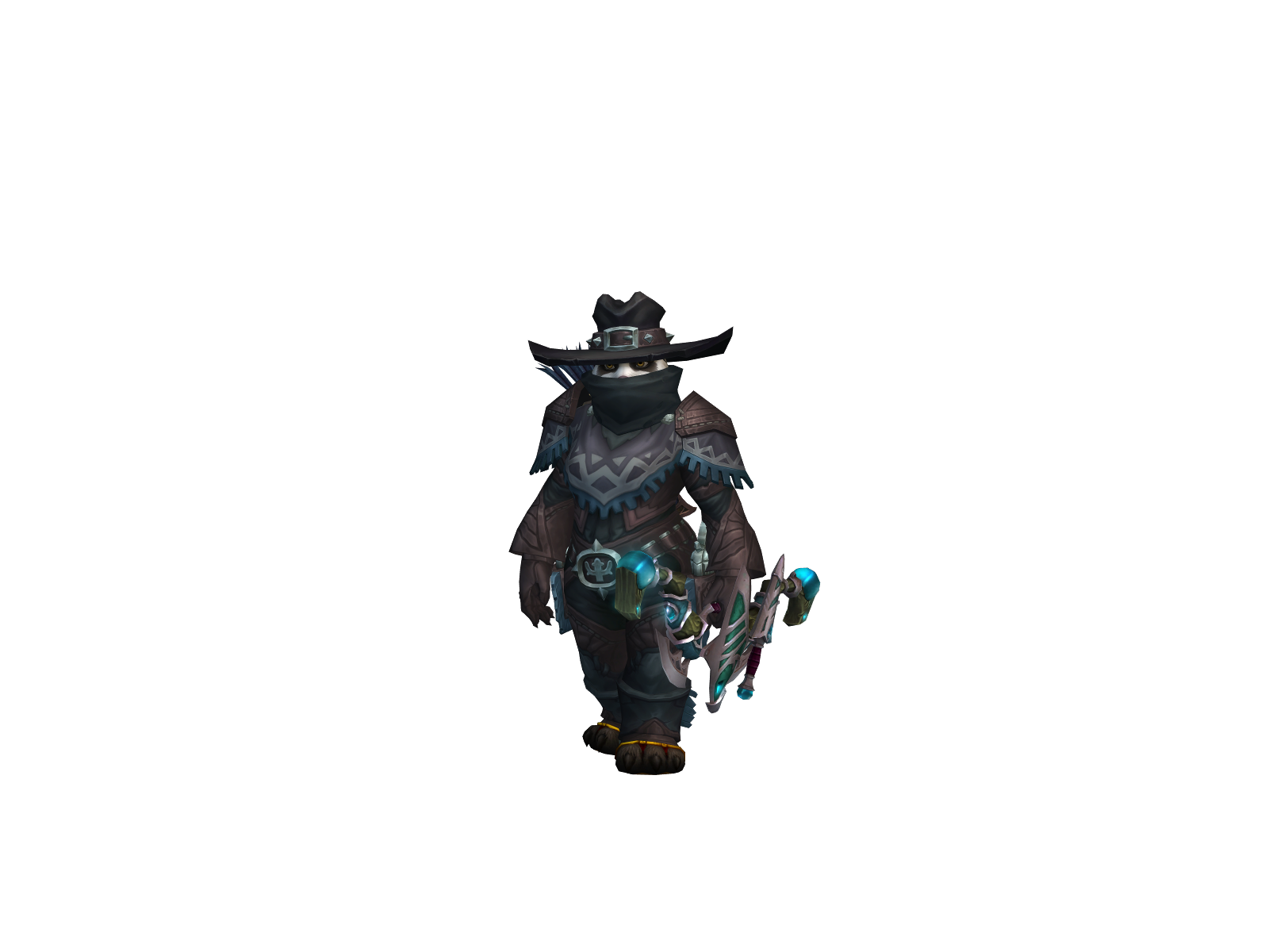 Pandalan 3D character render