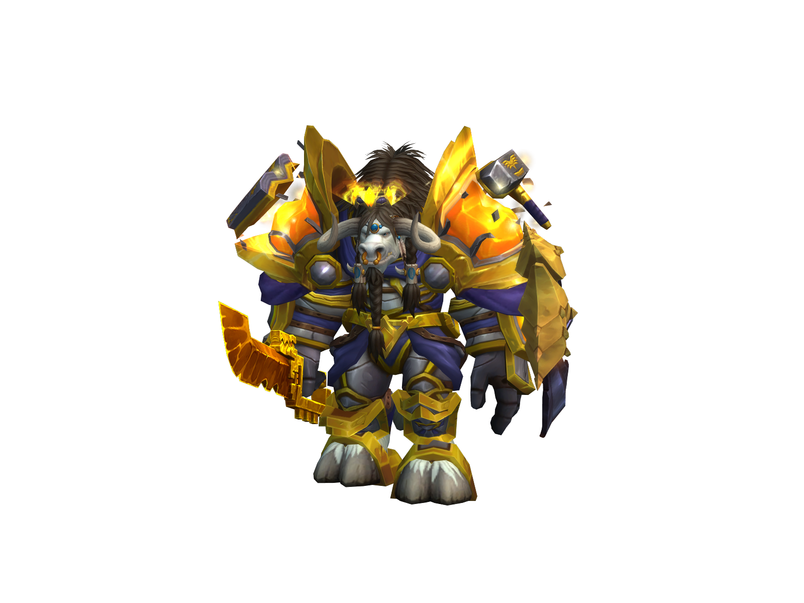 Kramu 3D character render