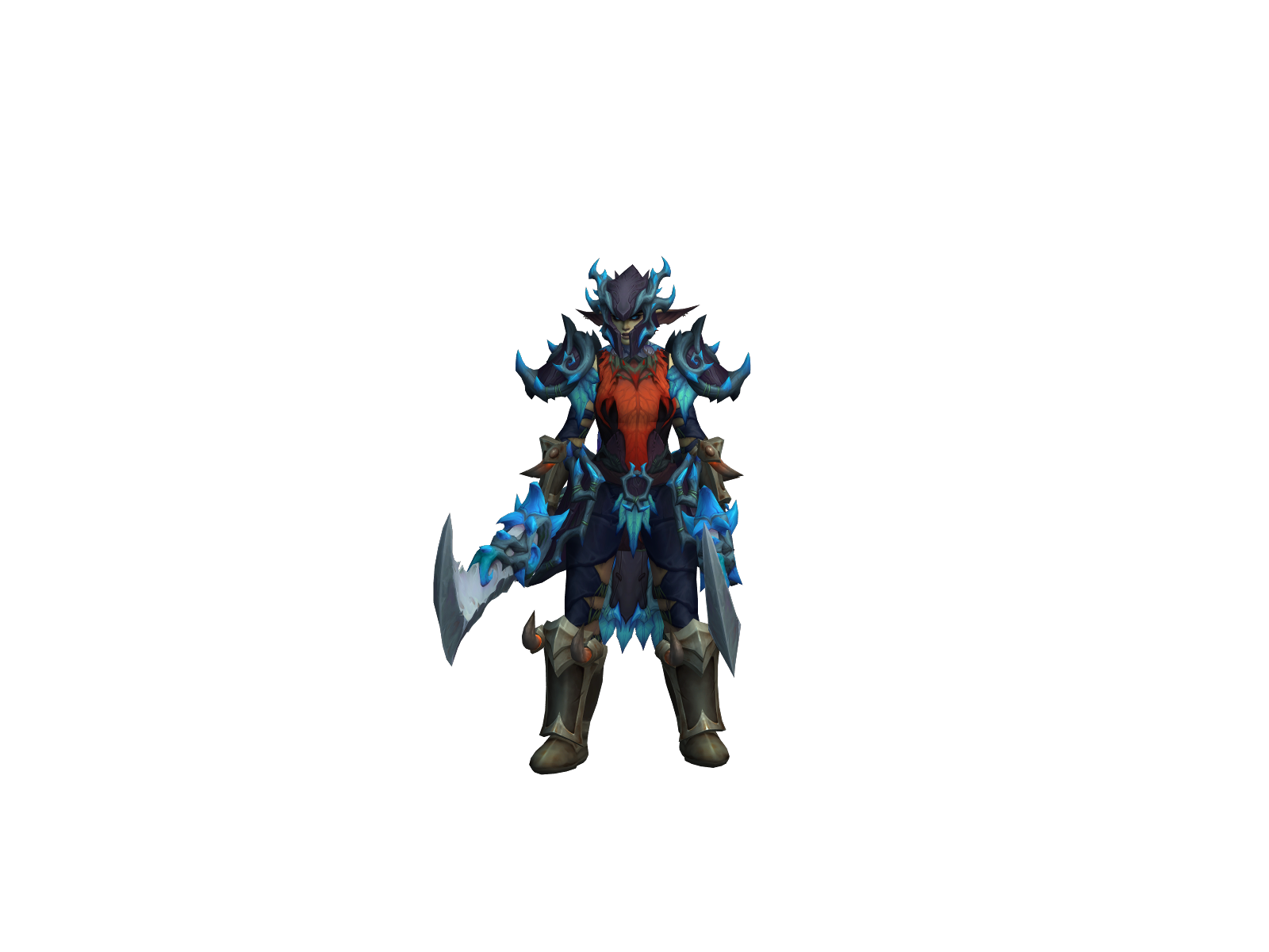 Isakar 3D character render