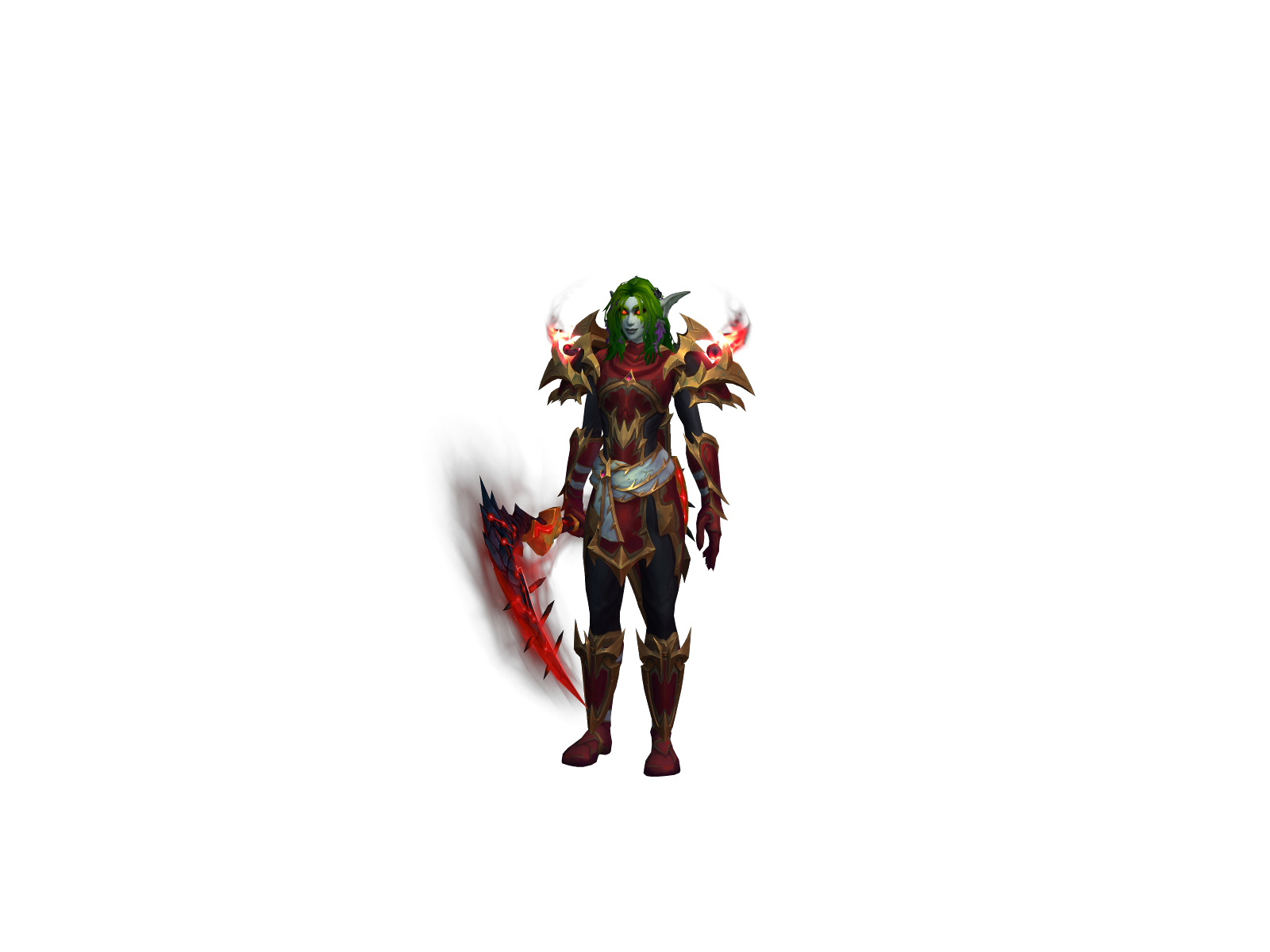 Lilileath 3D character render