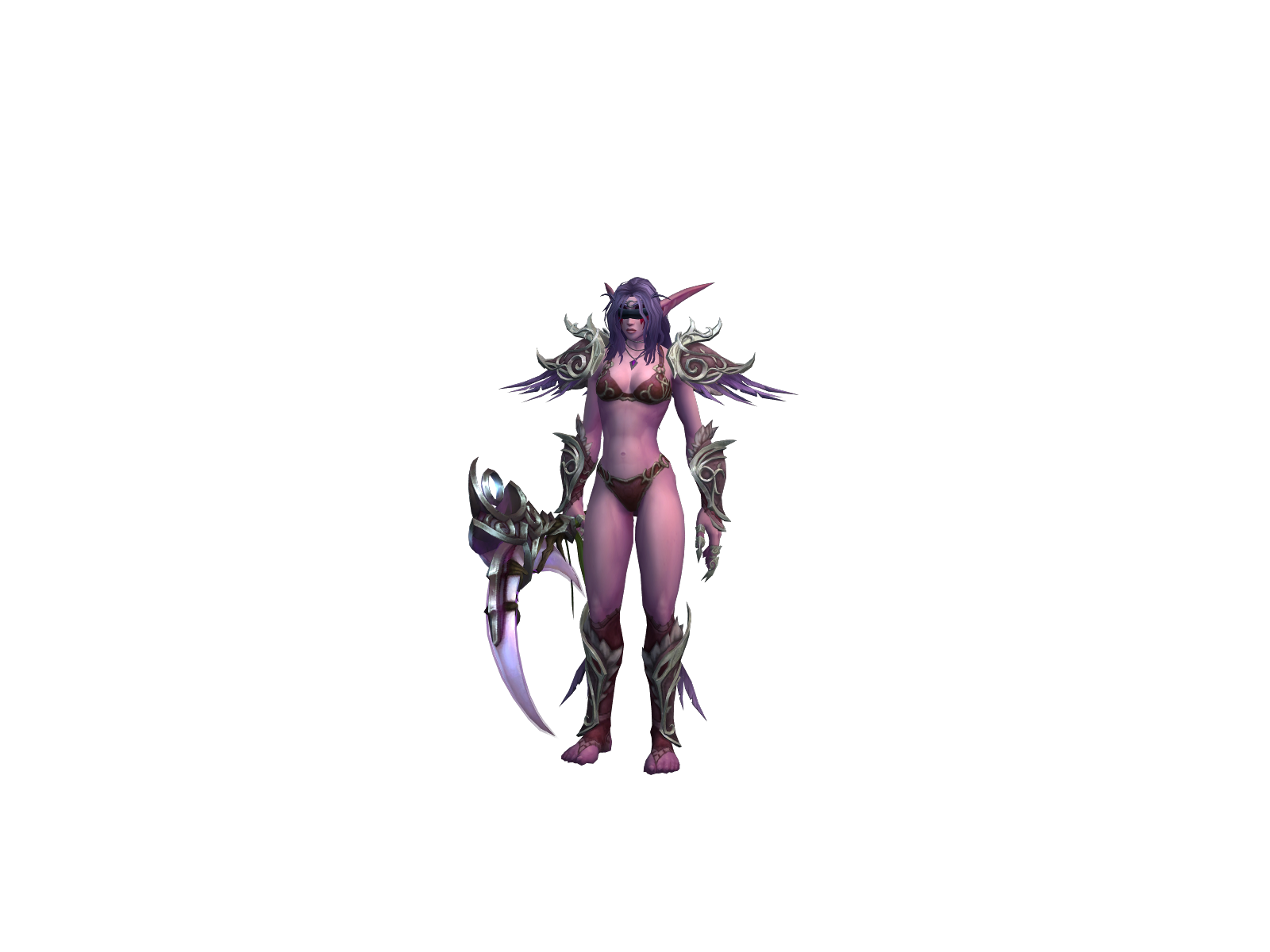 Gaelie 3D character render