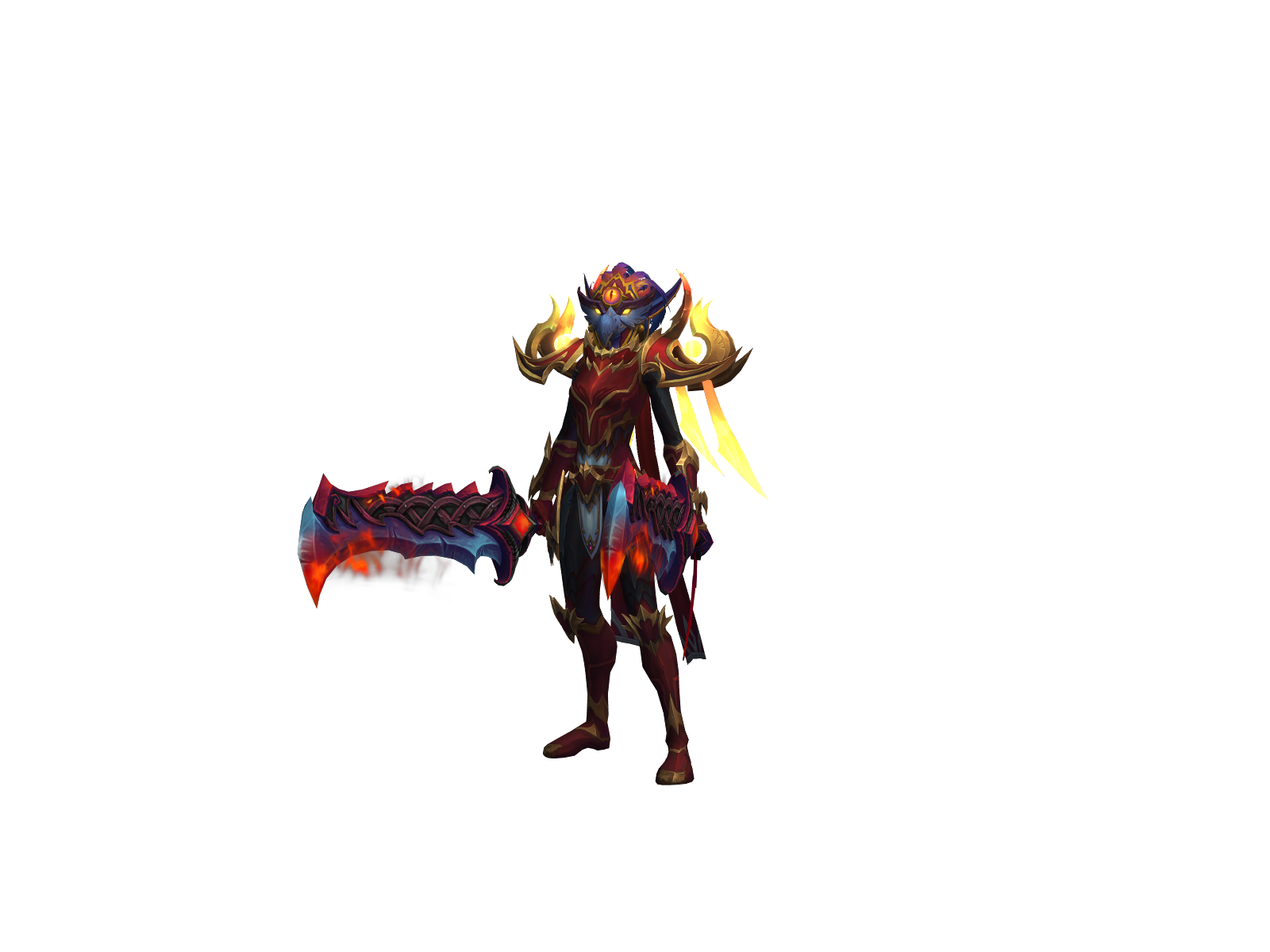 Eldcild 3D character render
