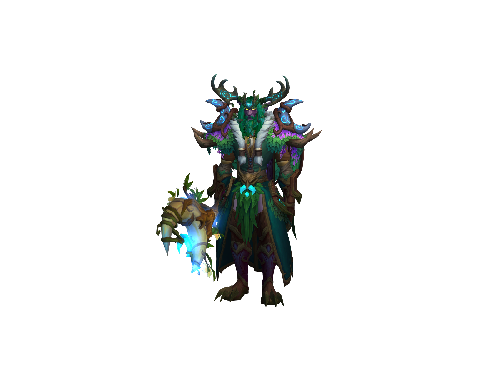 Cernenus 3D character render