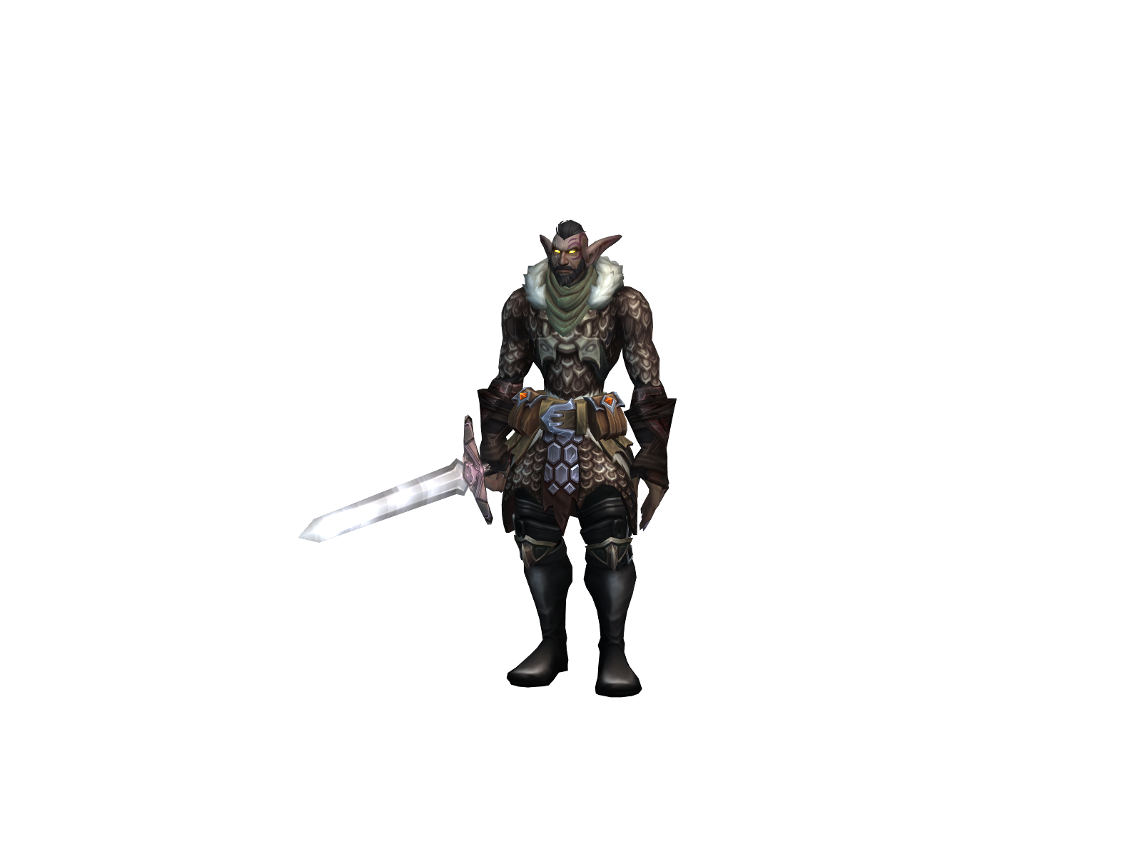 Minkowsky 3D character render