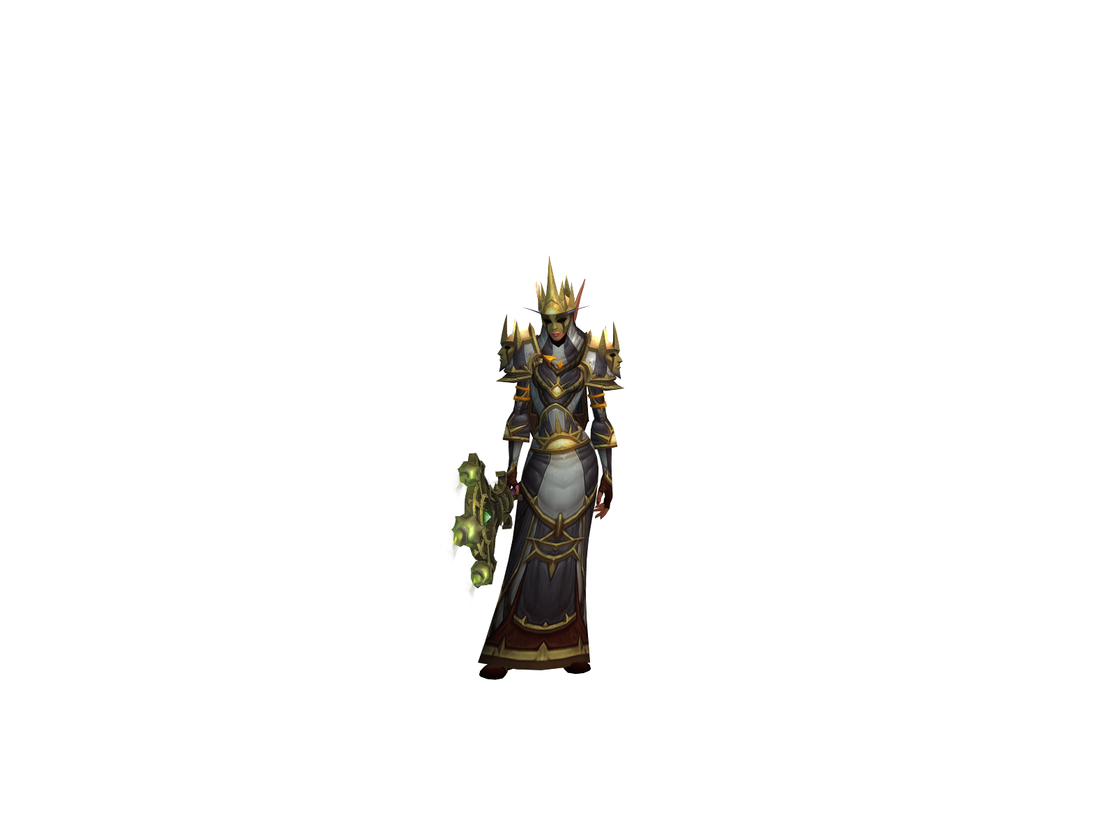 Sackura 3D character render