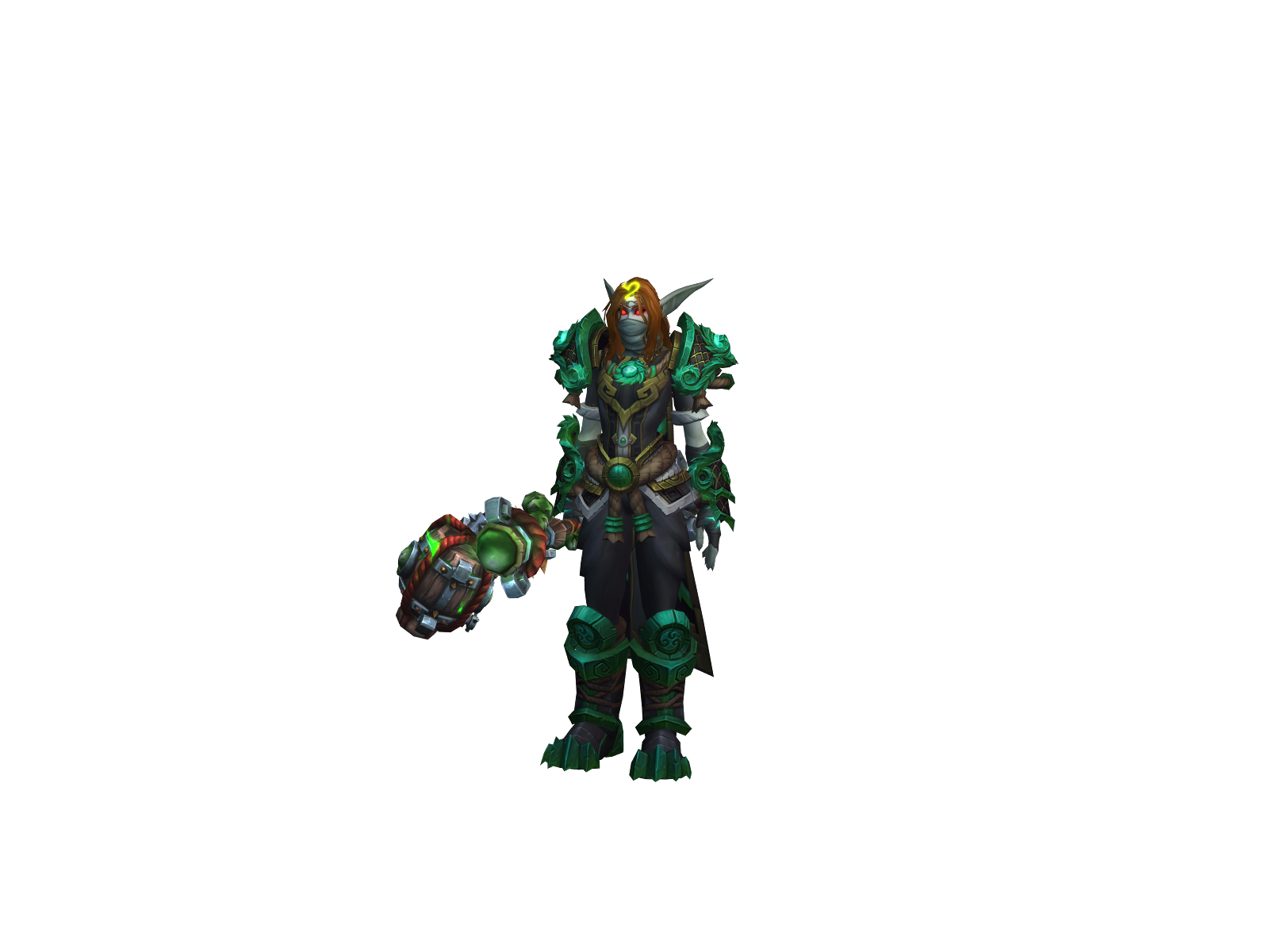 Nazvik 3D character render