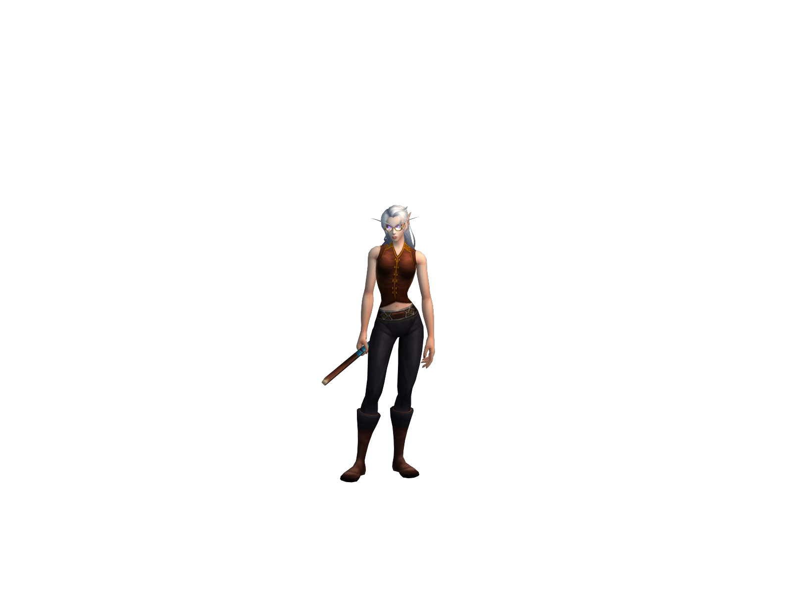 Alîmaña 3D character render