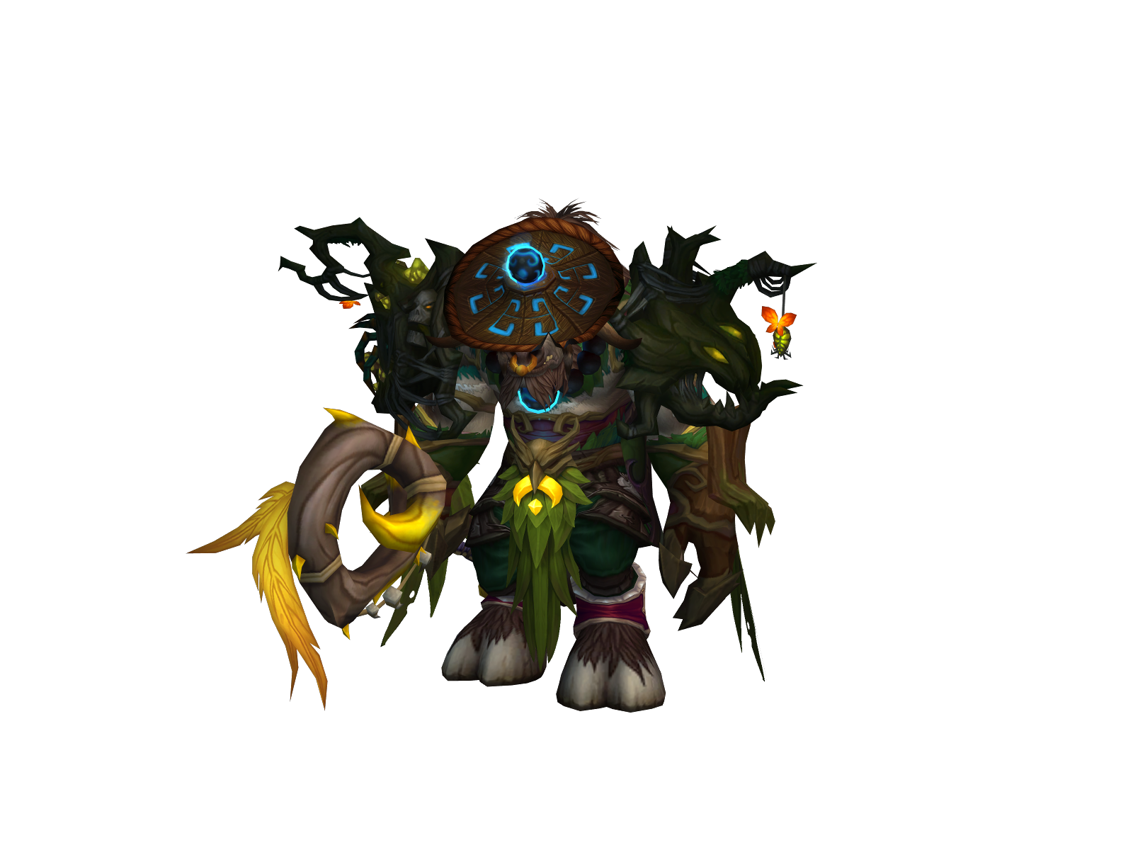 Pulgaron 3D character render