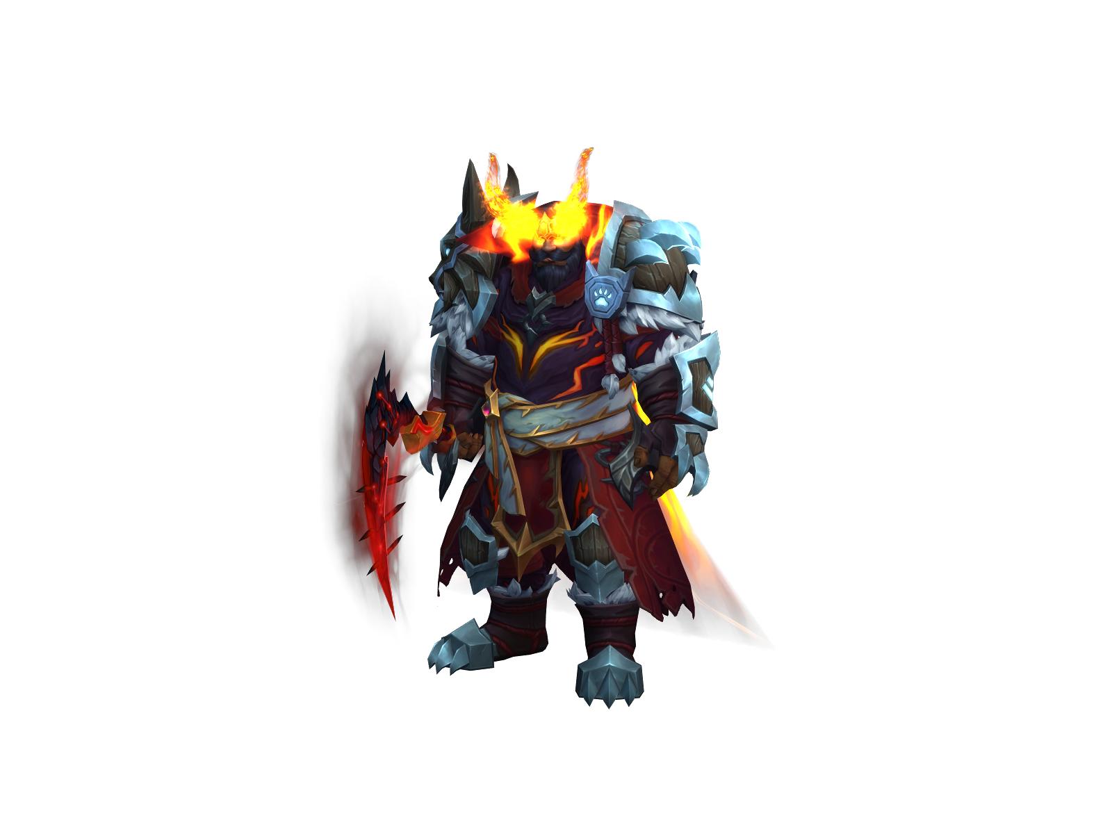 Kuldru 3D character render