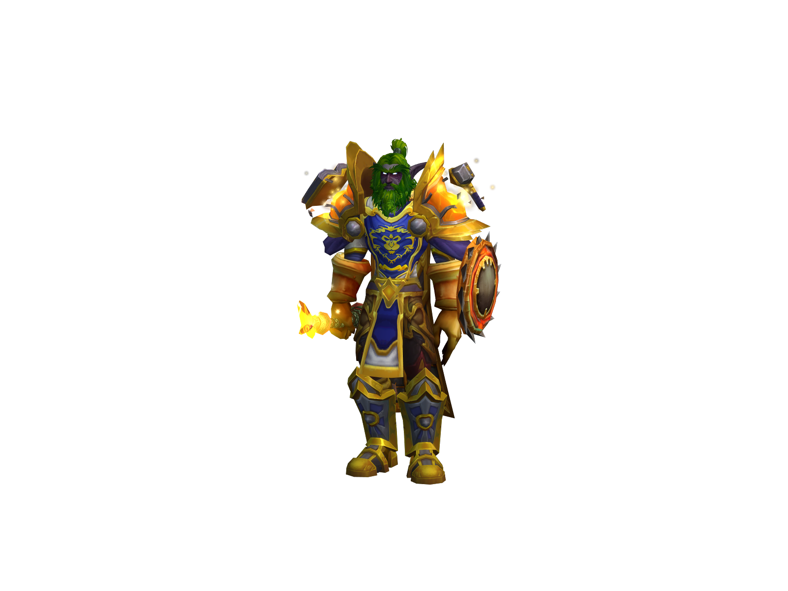 Varaug 3D character render