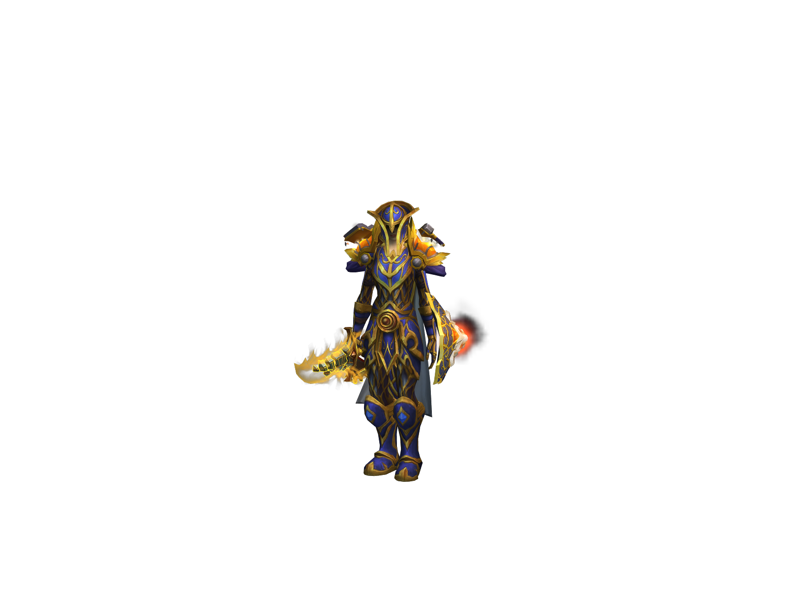 Cryforhéal 3D character render