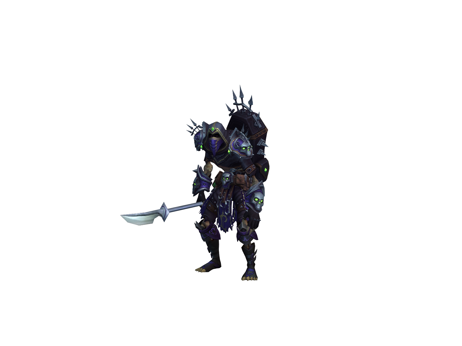 Slaydemio 3D character render