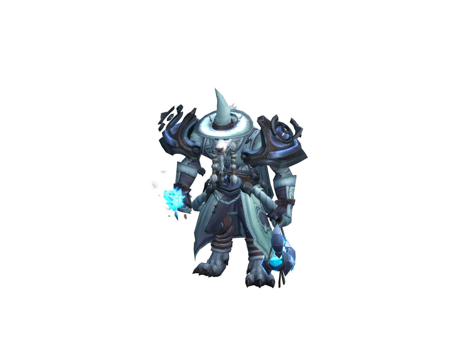 Icebinder 3D character render