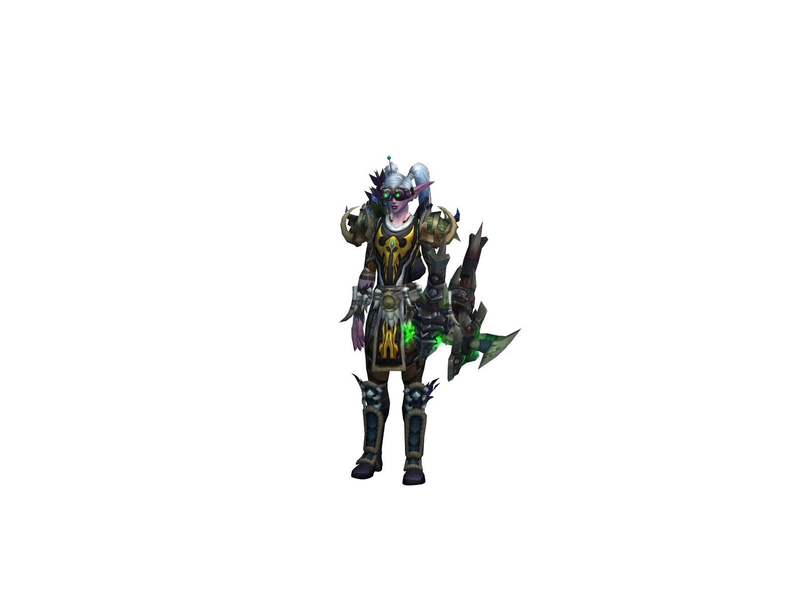 Vegaz 3D character render