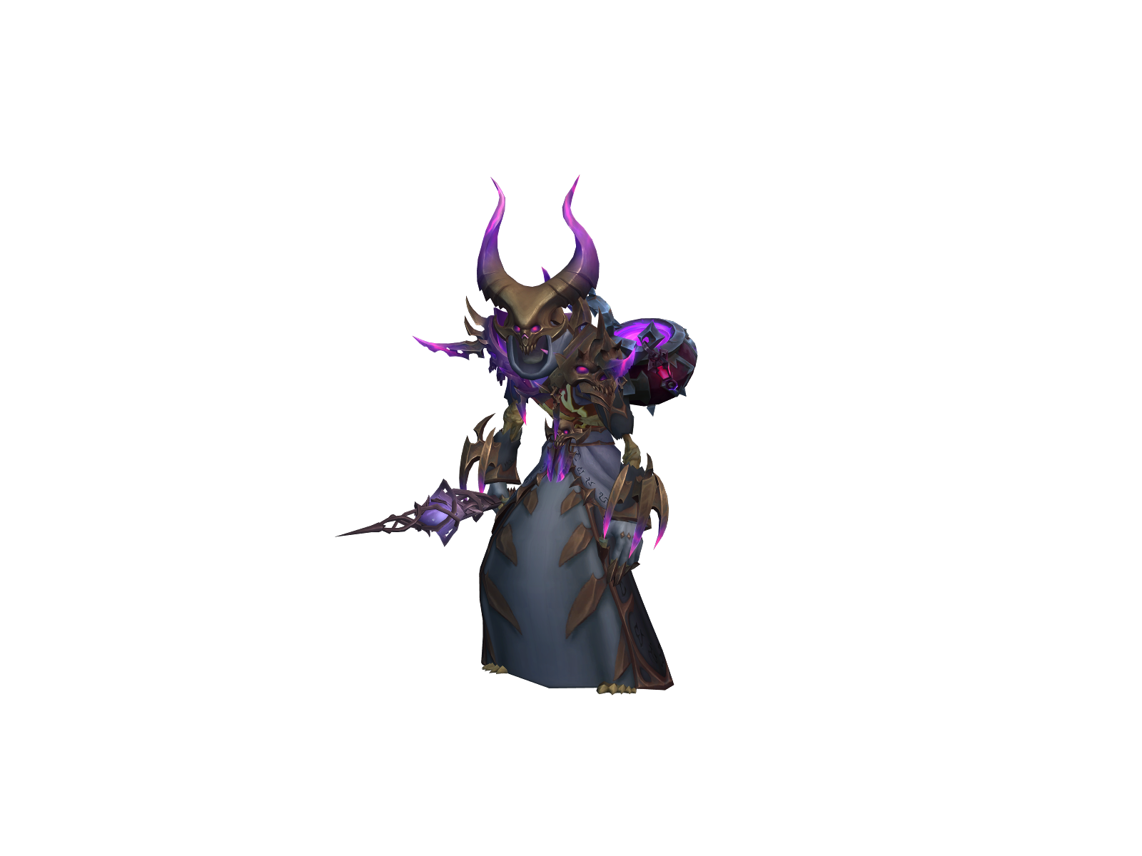 Aneteron 3D character render