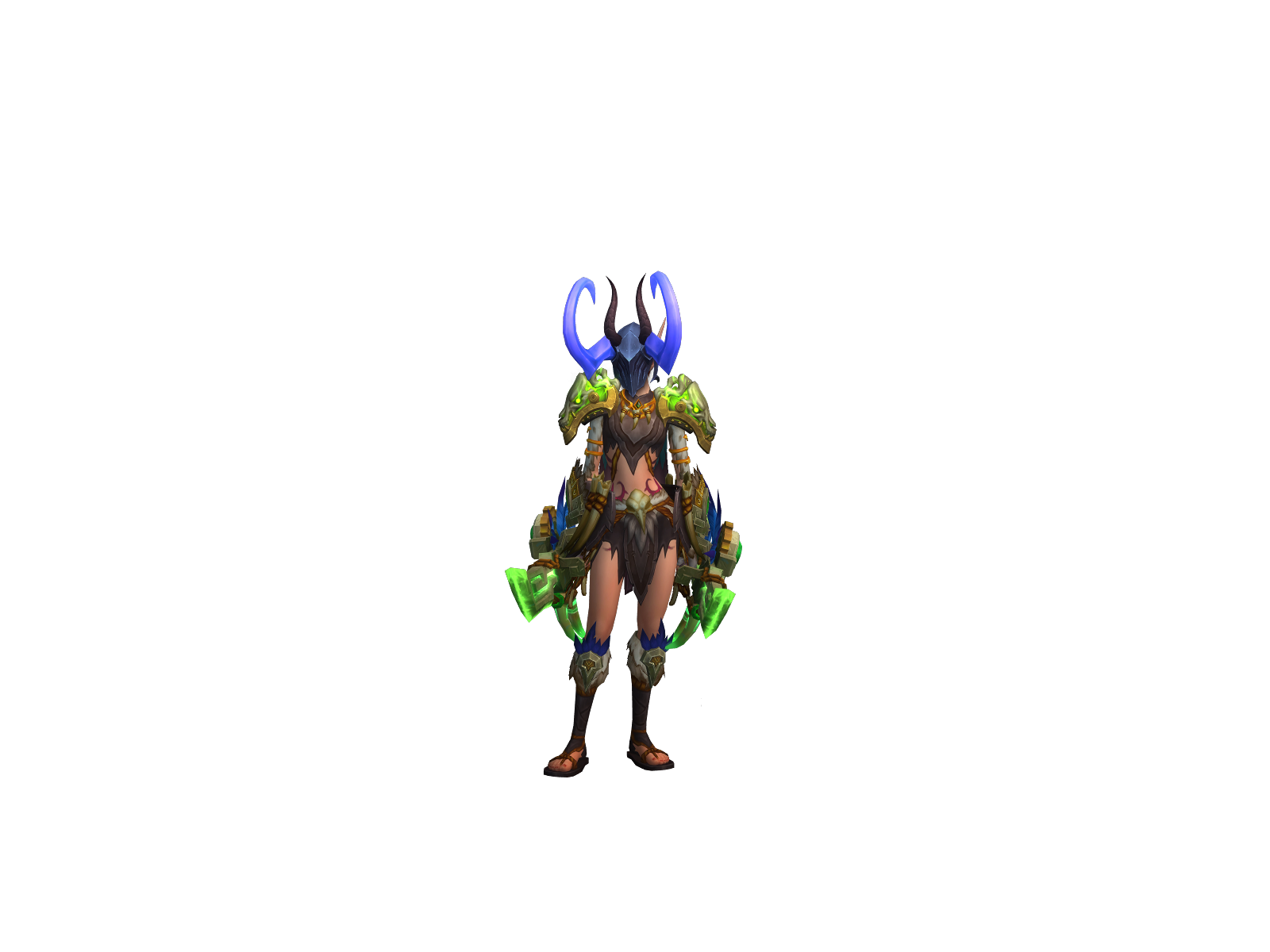 Pechodetabla 3D character render