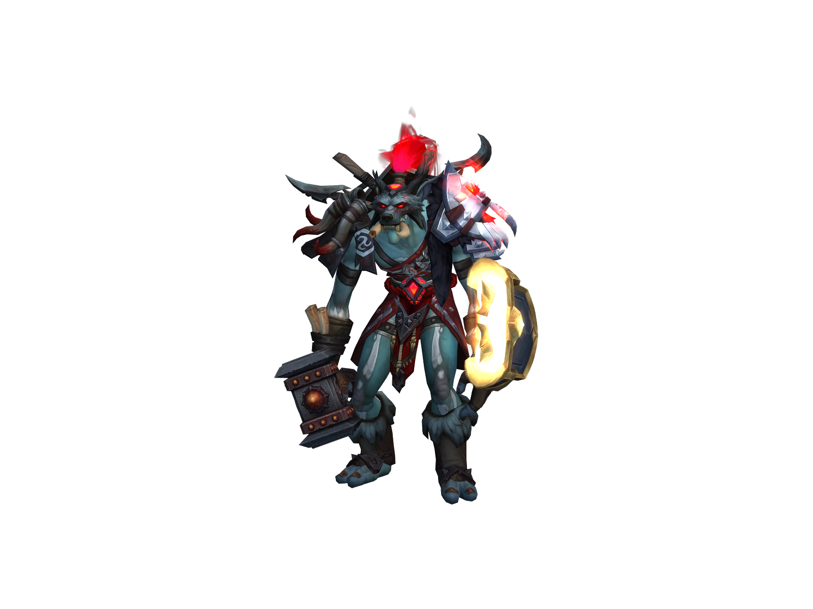 Agotok 3D character render