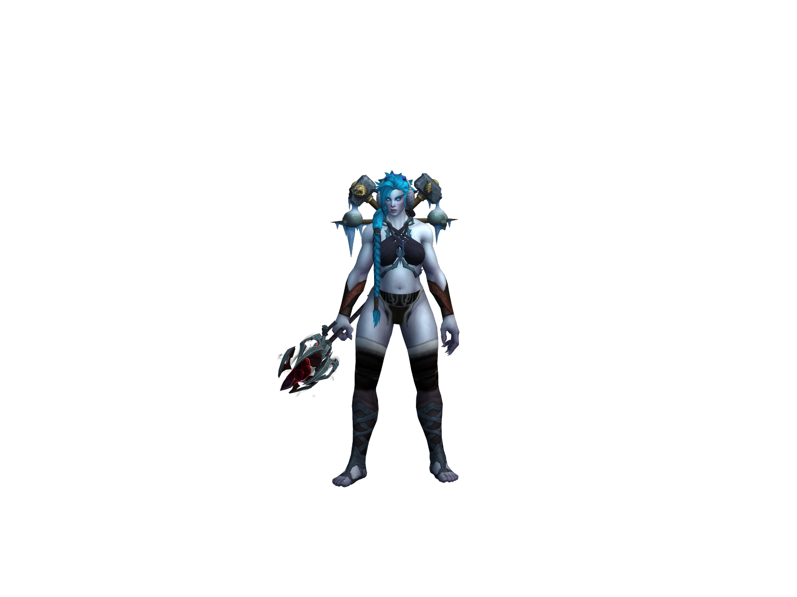 Rhaenyrá 3D character render