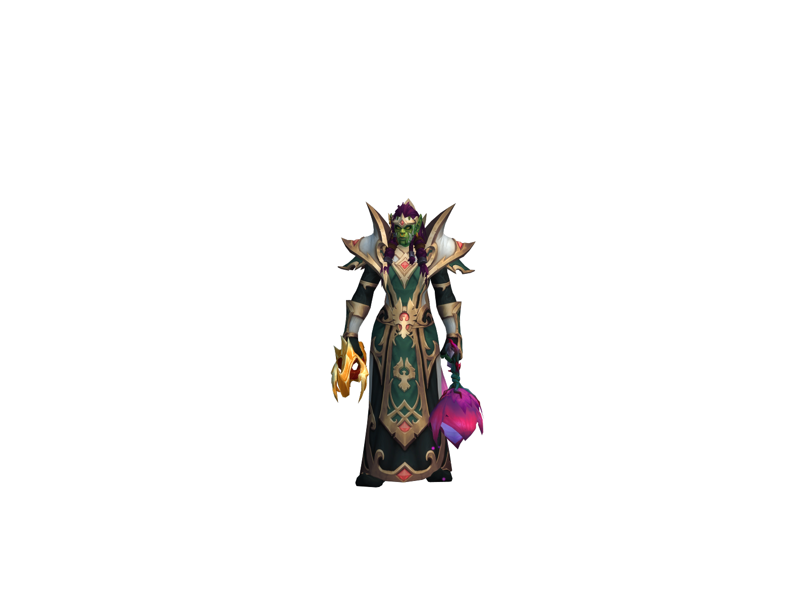 Daltonika 3D character render