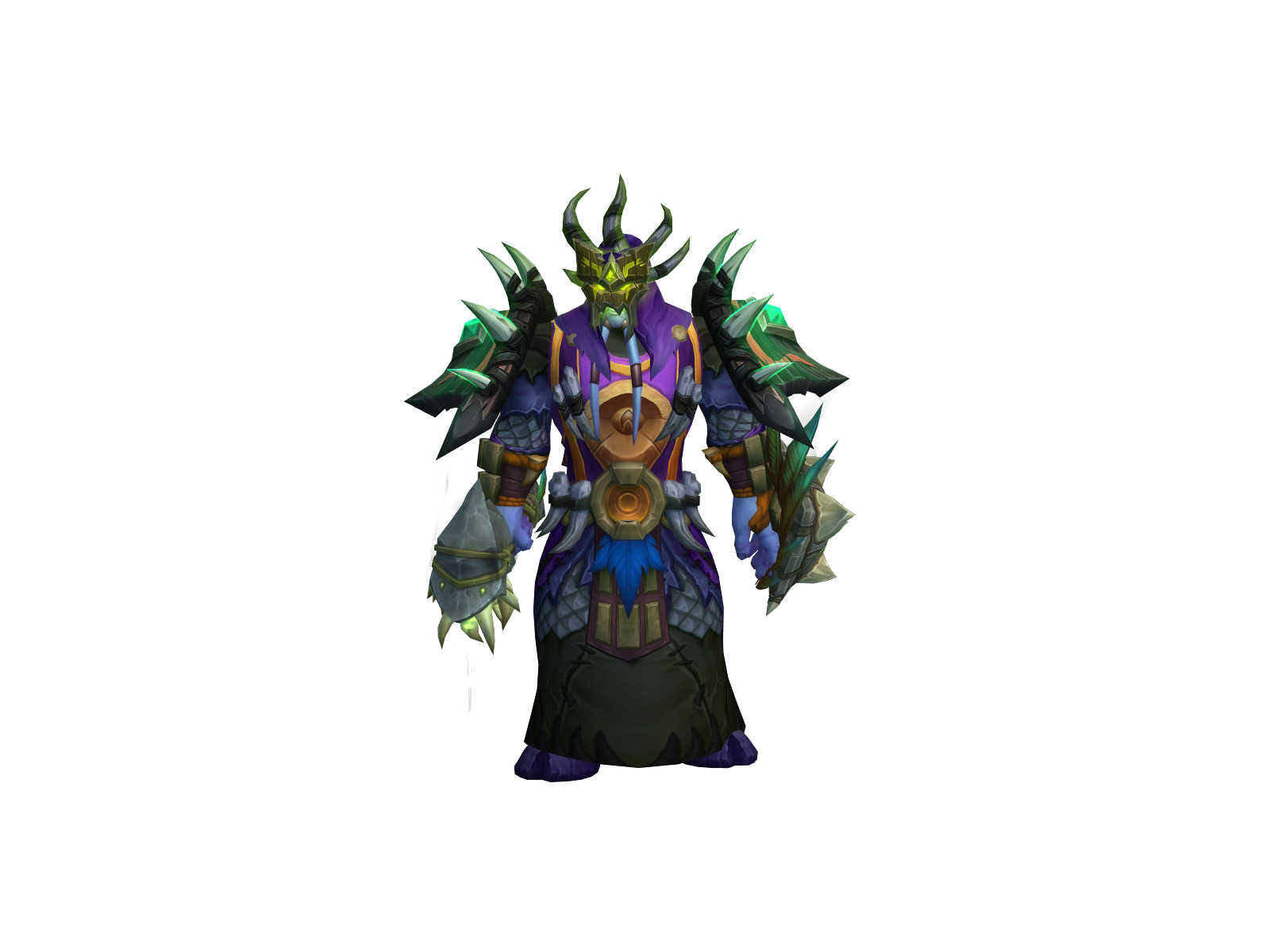 Nerzal 3D character render
