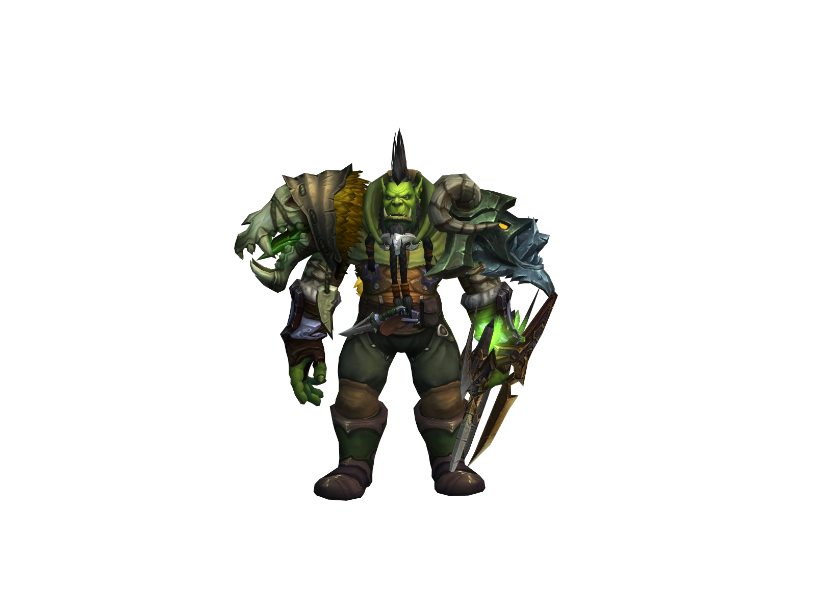 Beasthunder 3D character render