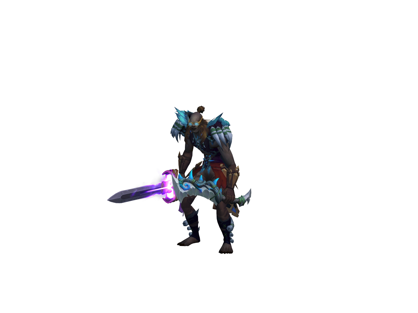 Battõsai 3D character render