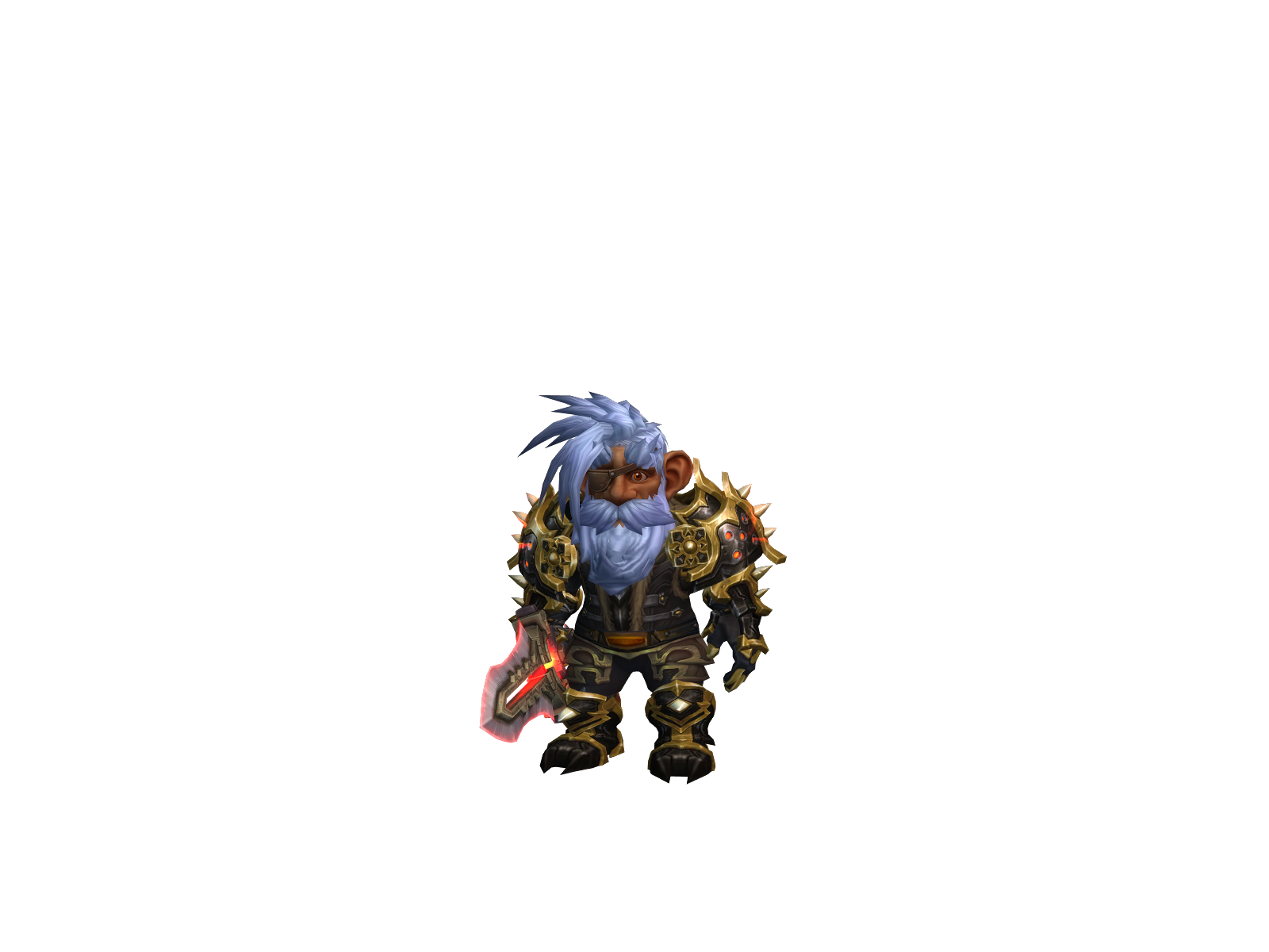 Babayagáa 3D character render