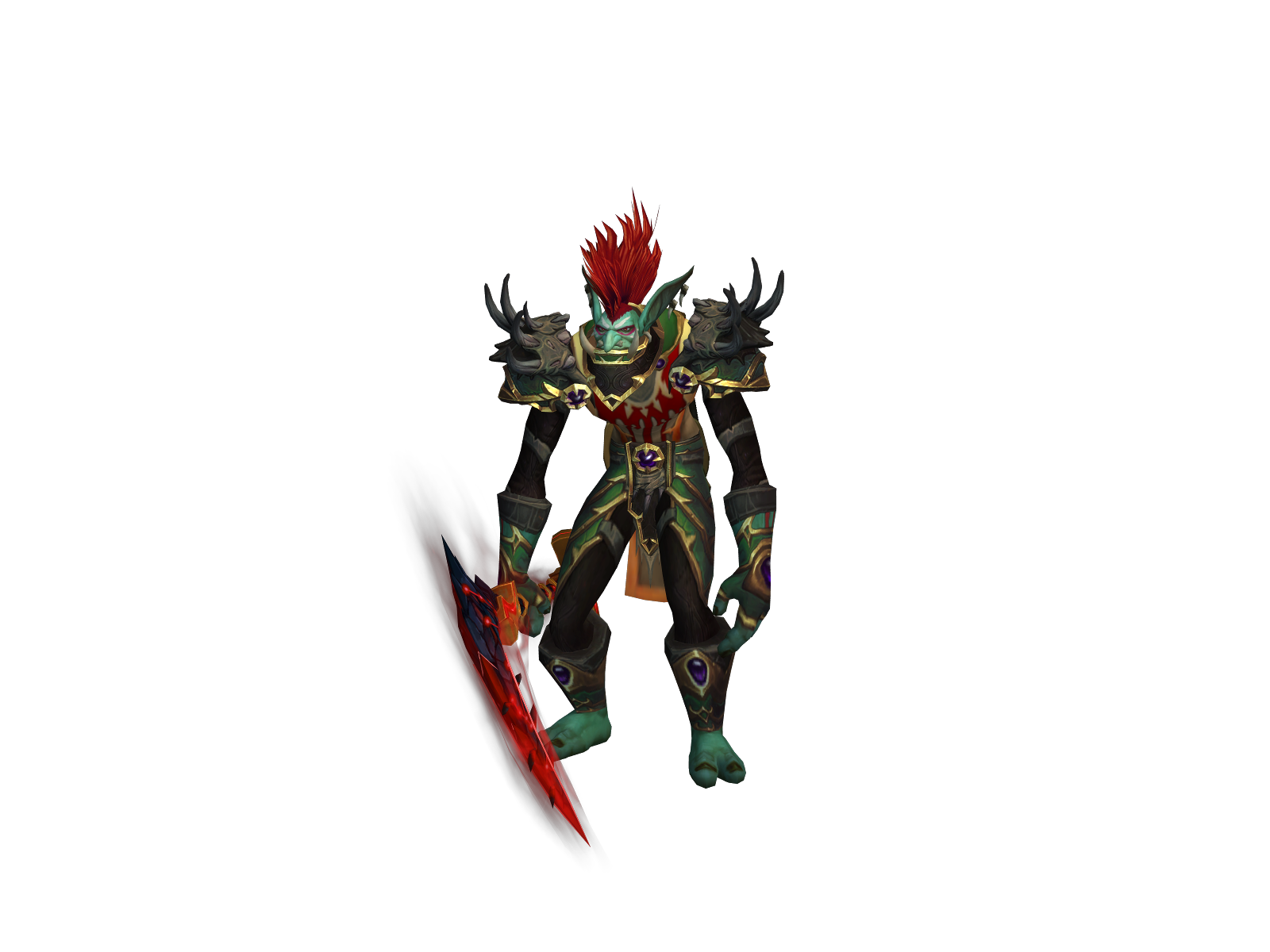 Klawjyn 3D character render
