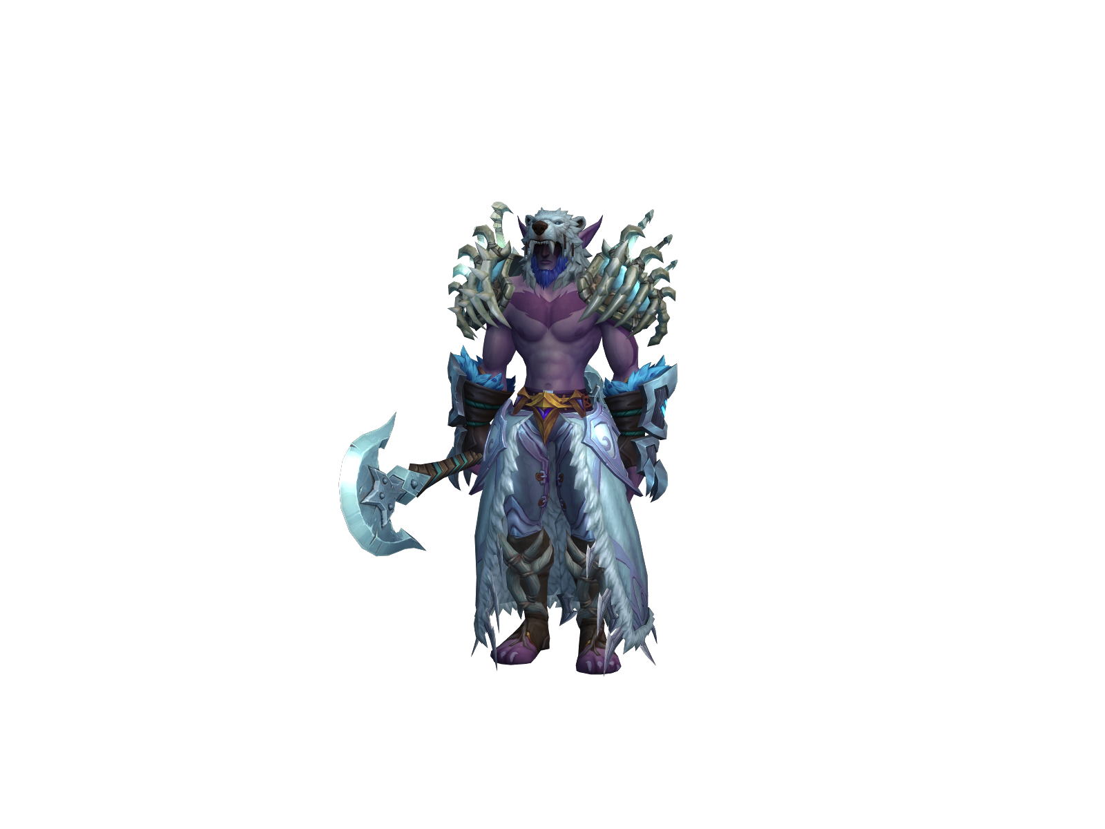 Eeriador 3D character render