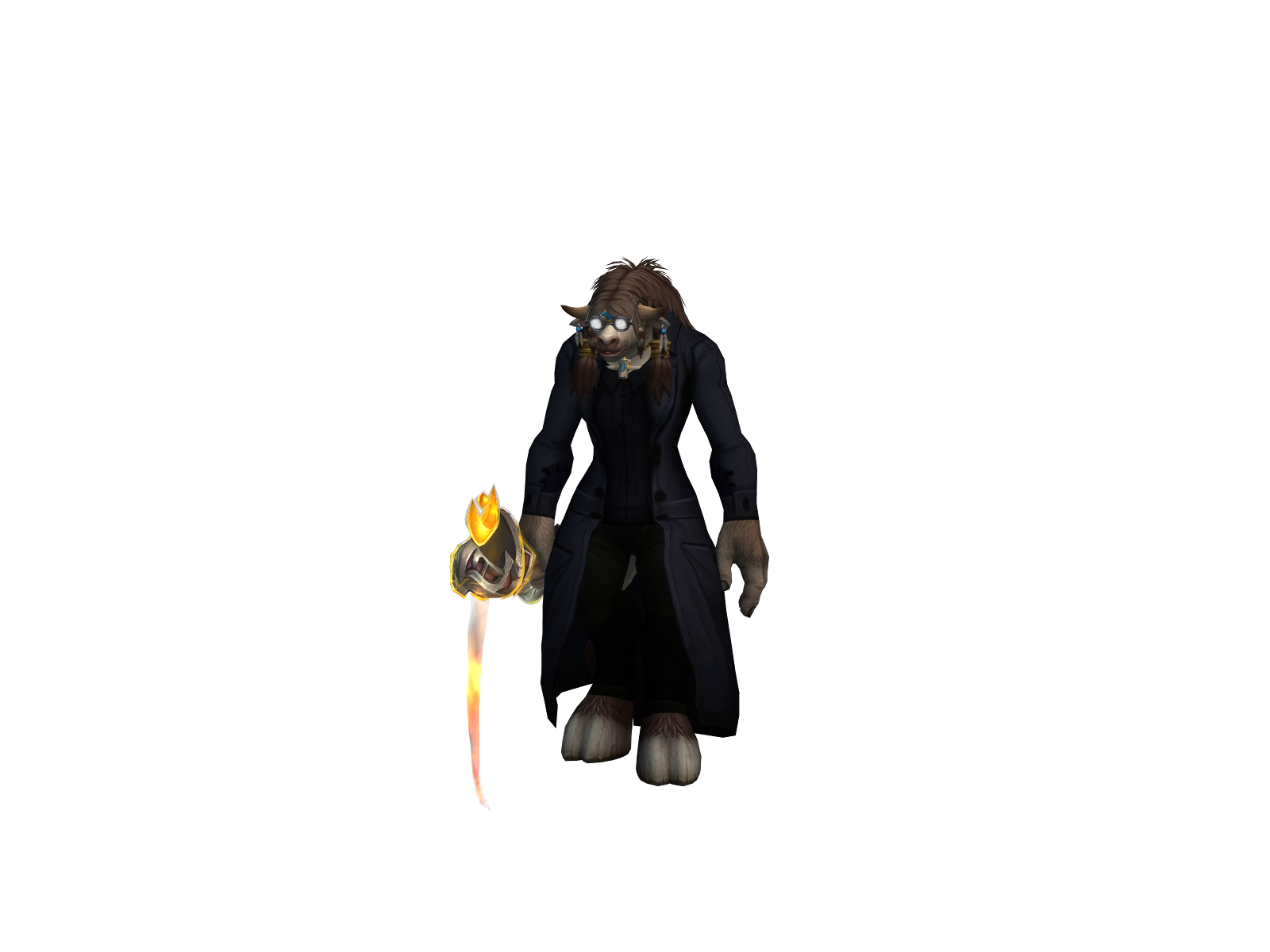 Dhaeran 3D character render