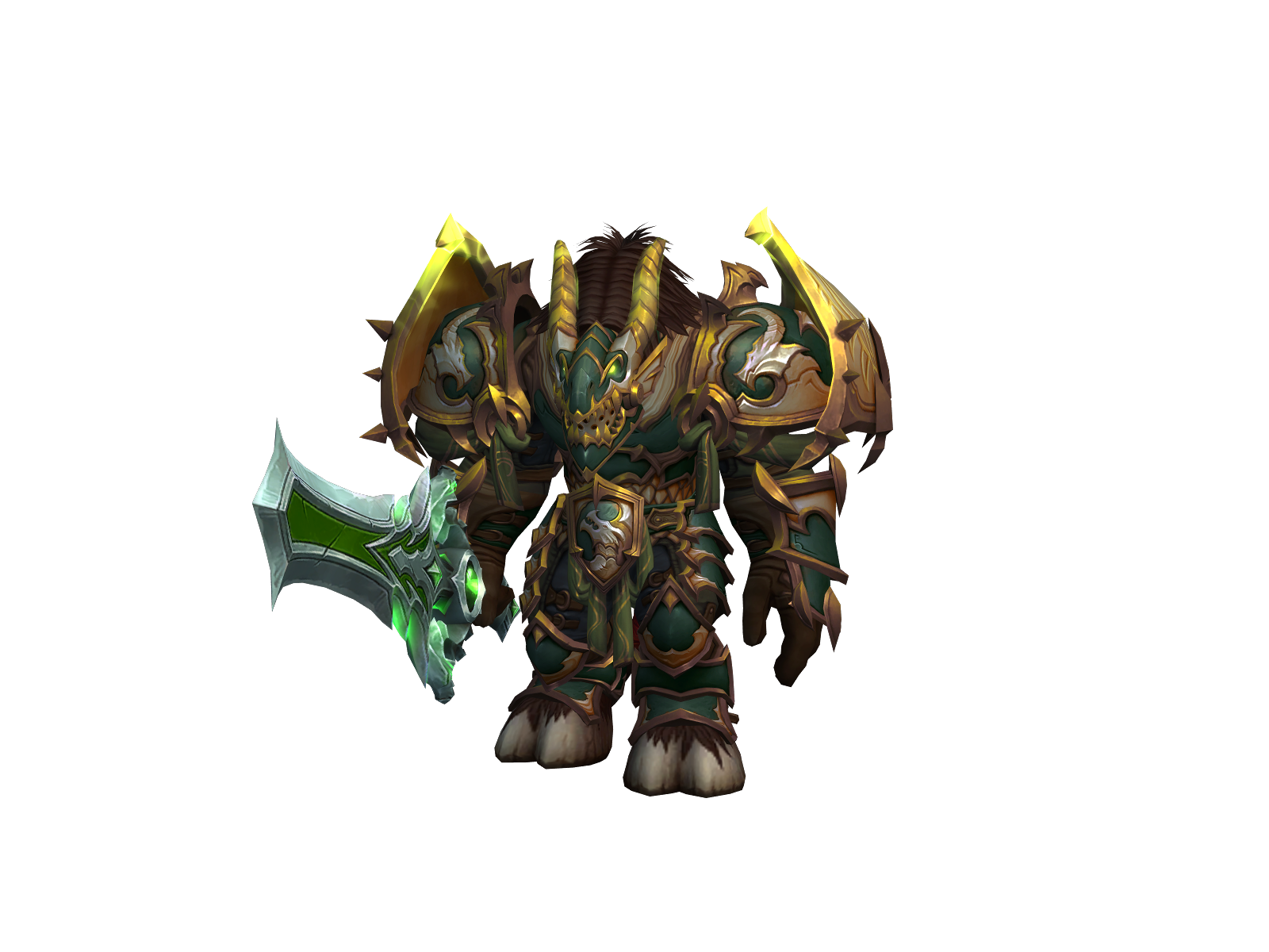 Brutøn 3D character render