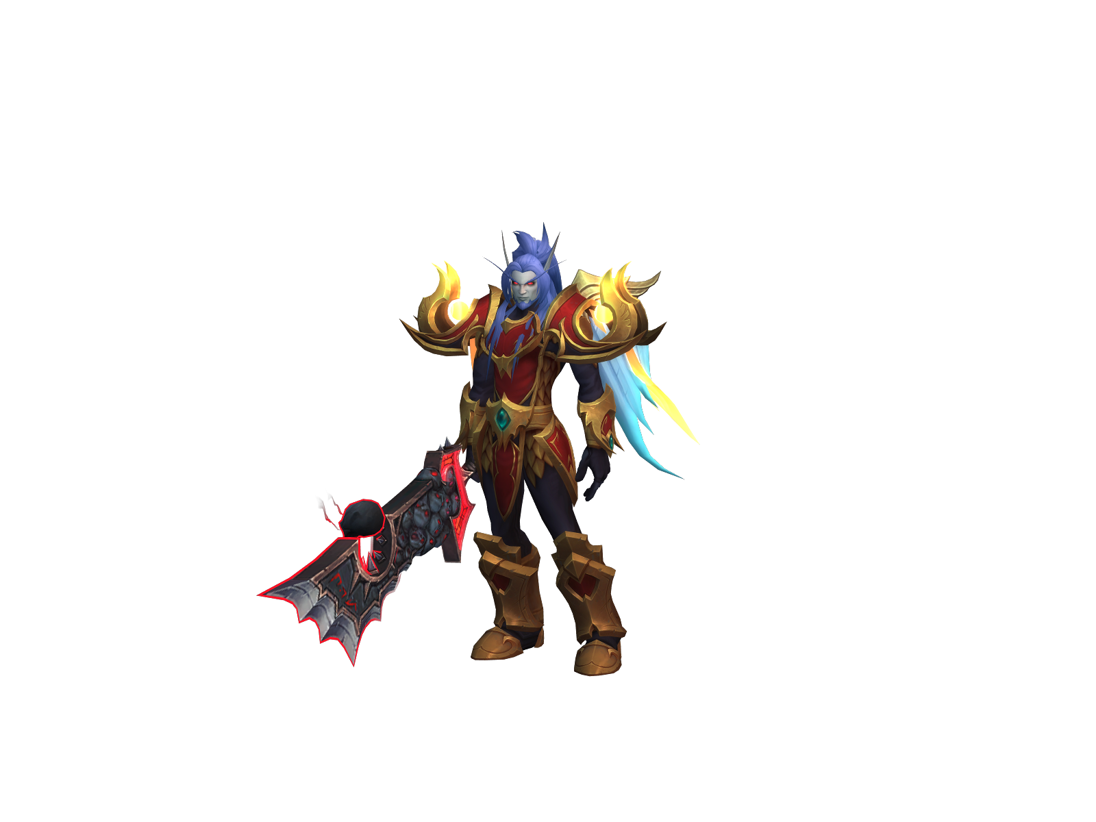 Neikan 3D character render