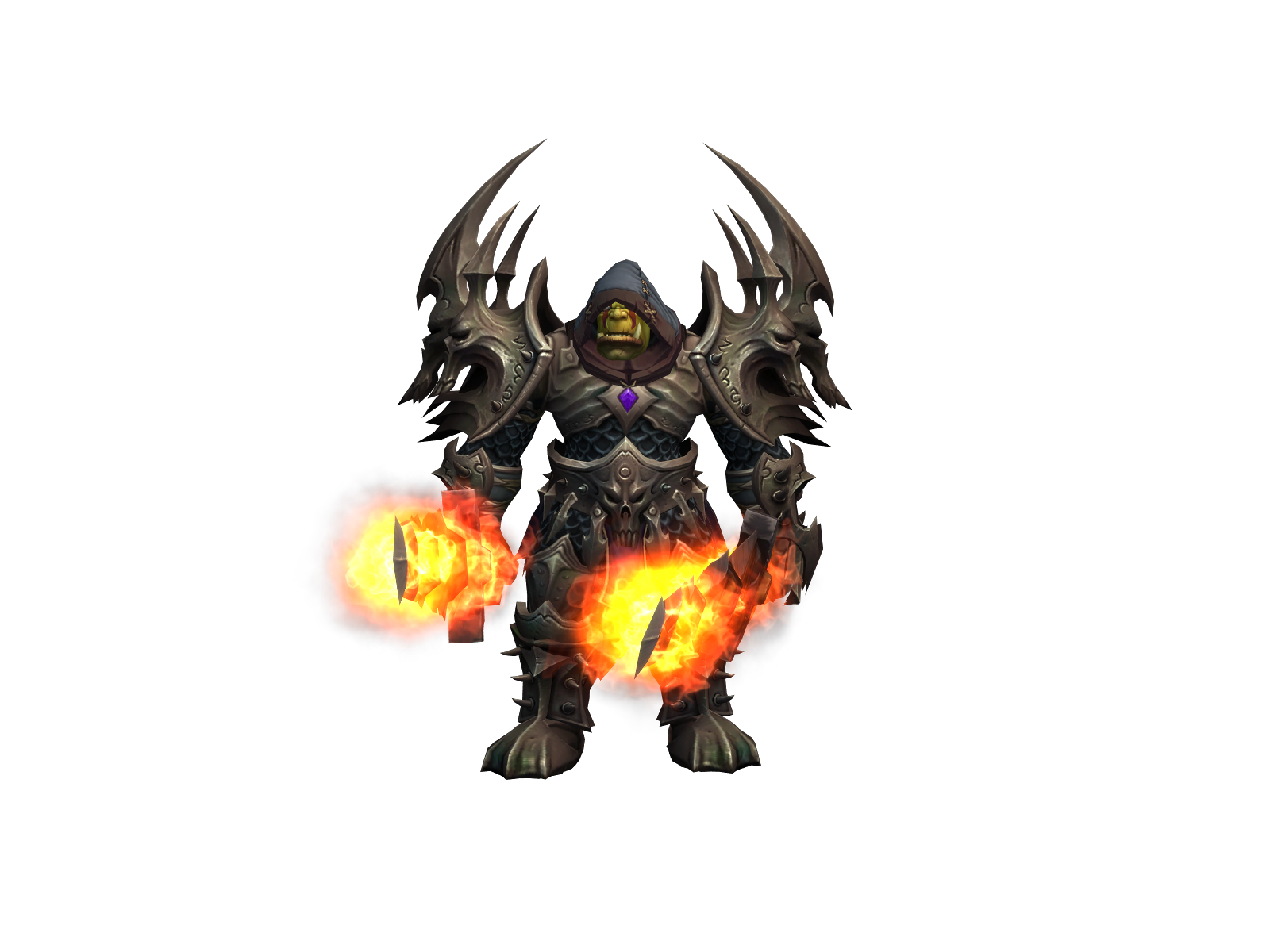 Hazzak 3D character render