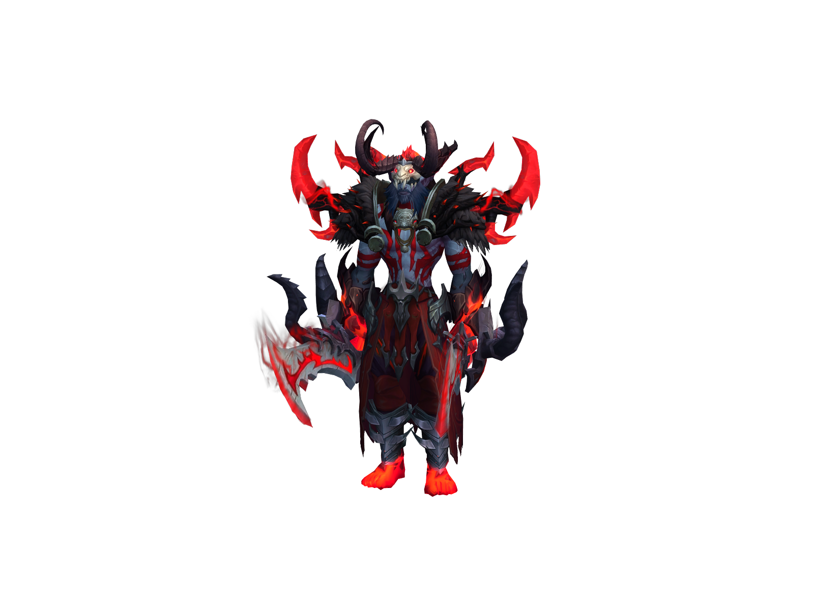 Draugrith 3D character render