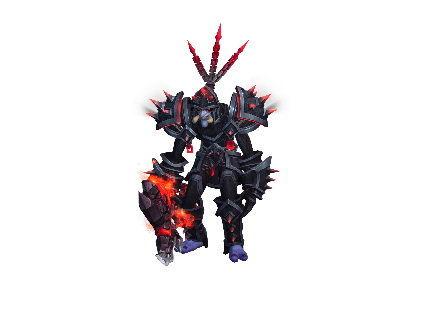 Warremerd 3D character render