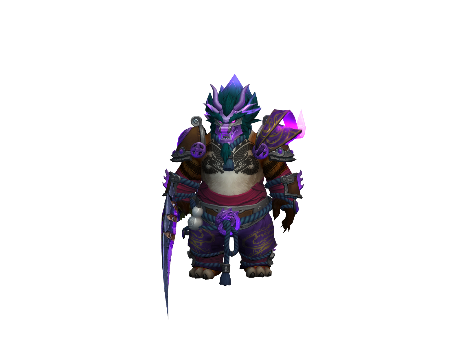 Pàtas 3D character render