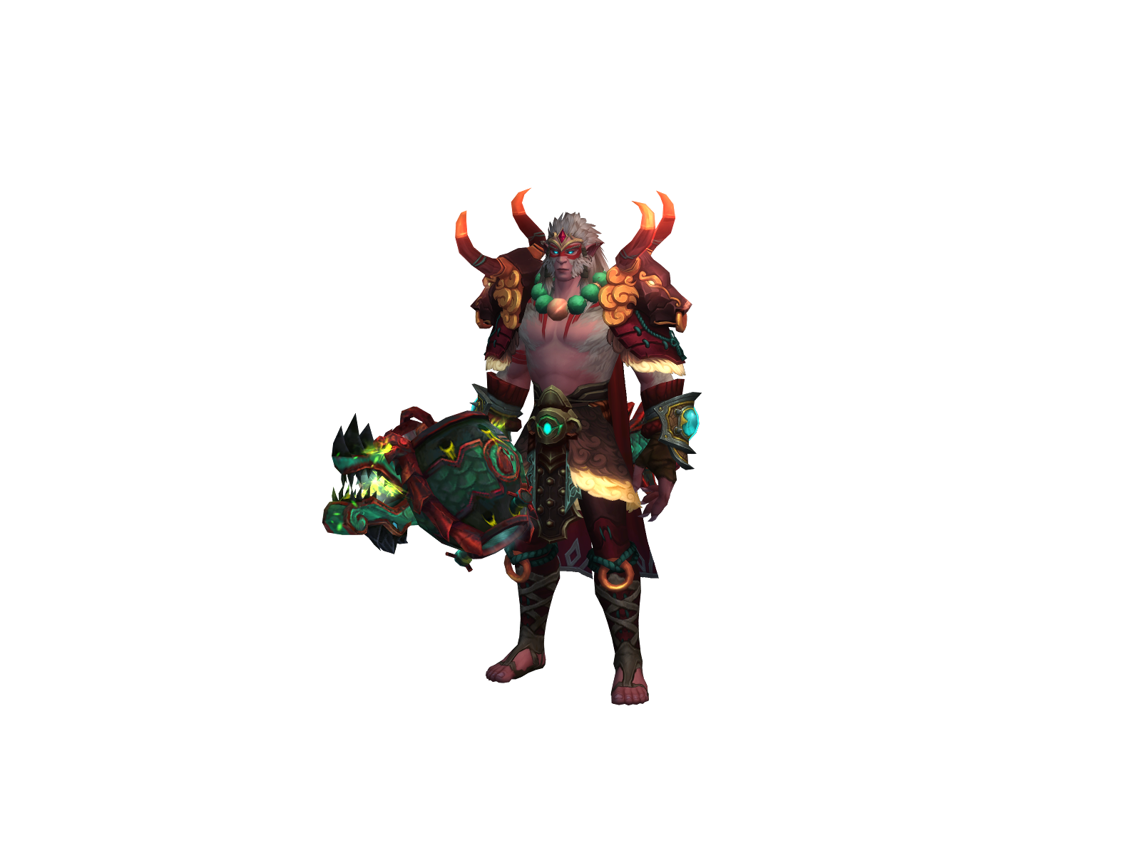 Anjaneya 3D character render