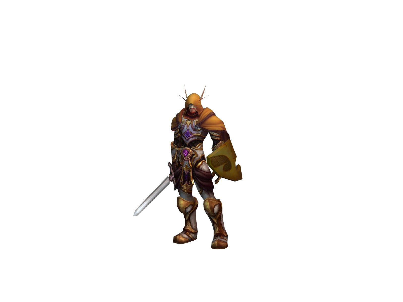 Amulekk 3D character render